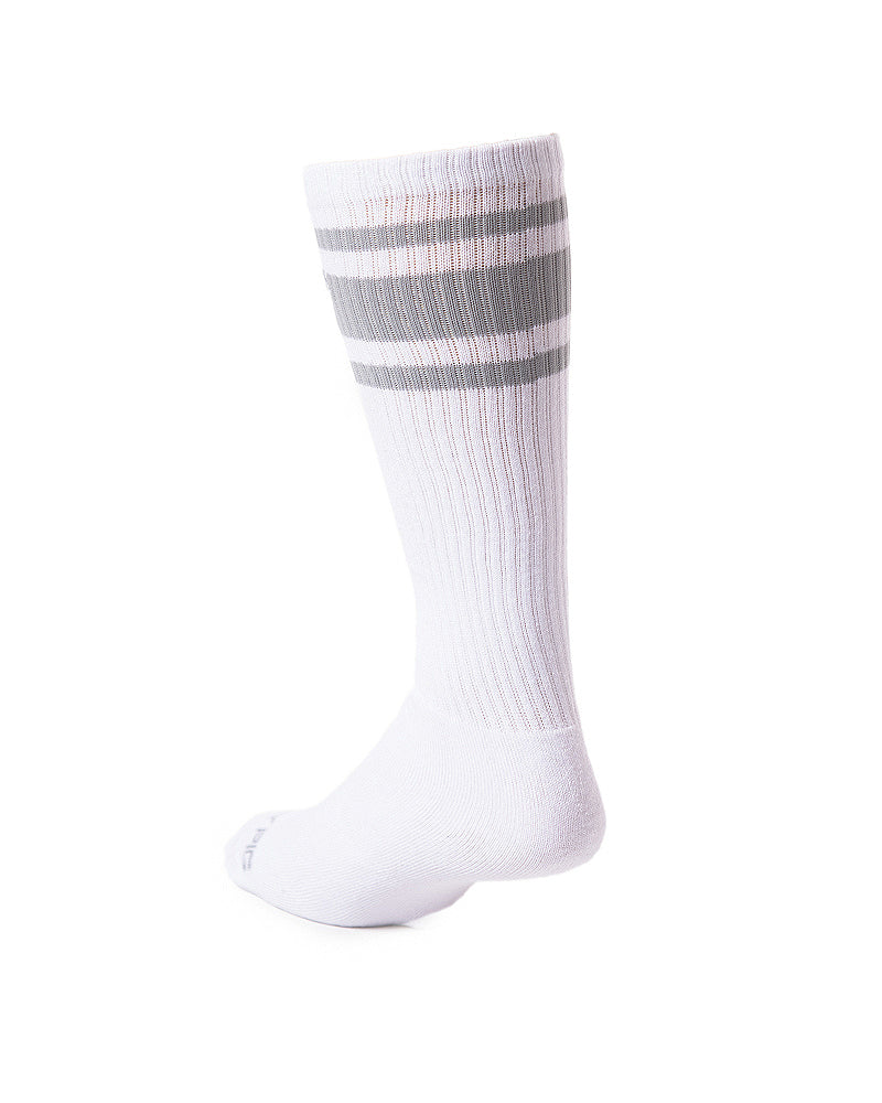 Hook'd Up Sport Sock - White/Grey