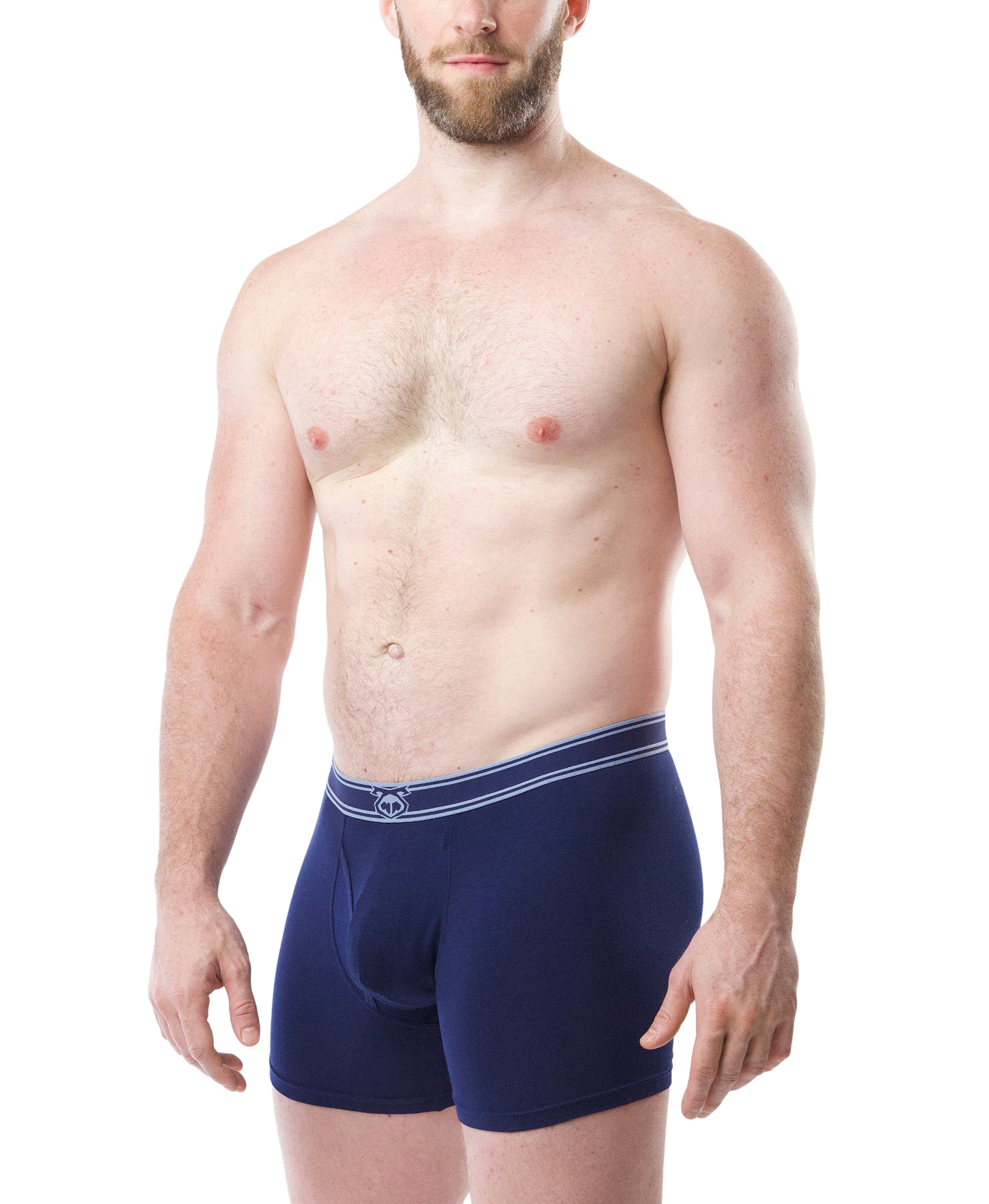 Core Boxer Brief - Midnight Navy/Perry Blue
