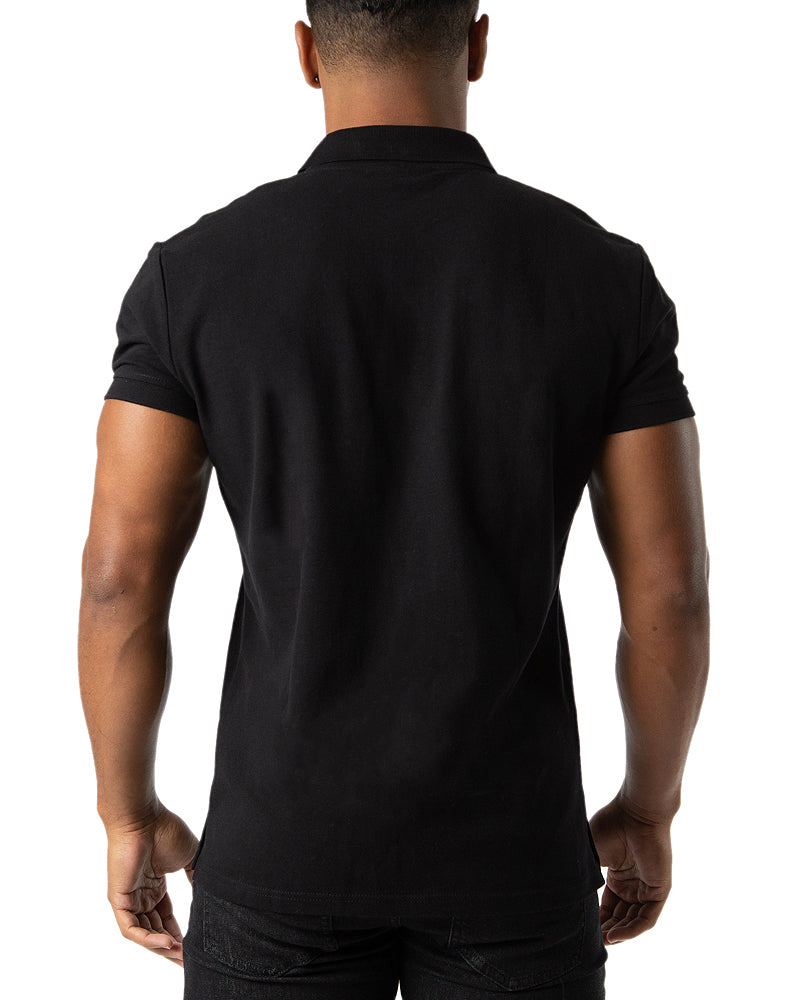 Core Polo Shirt - Black