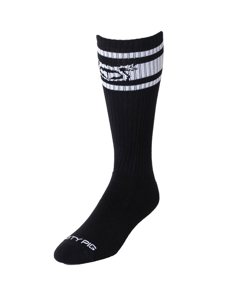 Hook'd Up Sport Sock - Black/White