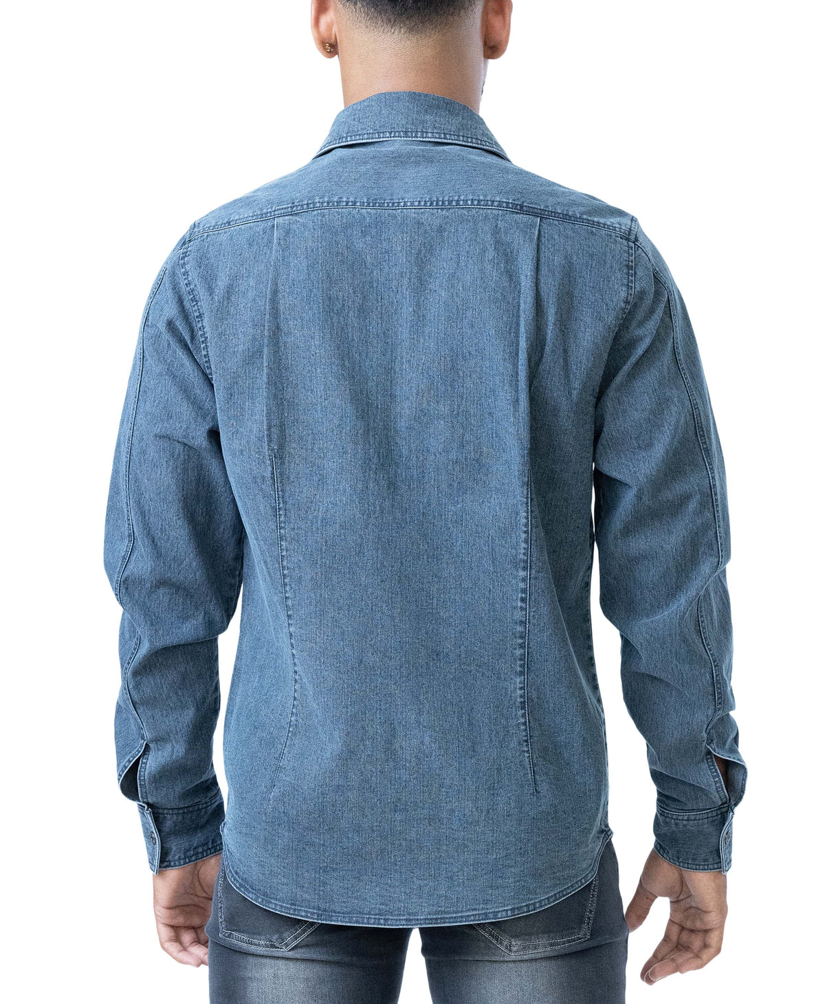 Body Shop Long Sleeve Shirt - Blue
