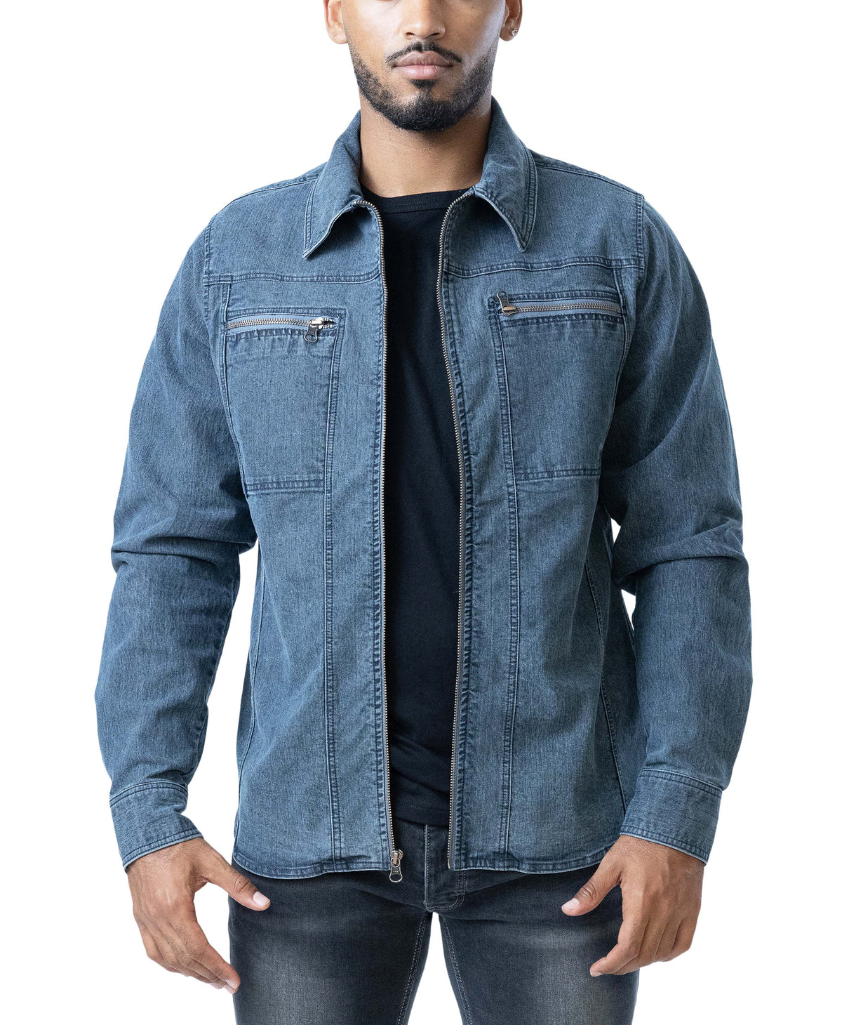 Body Shop Long Sleeve Shirt - Blue