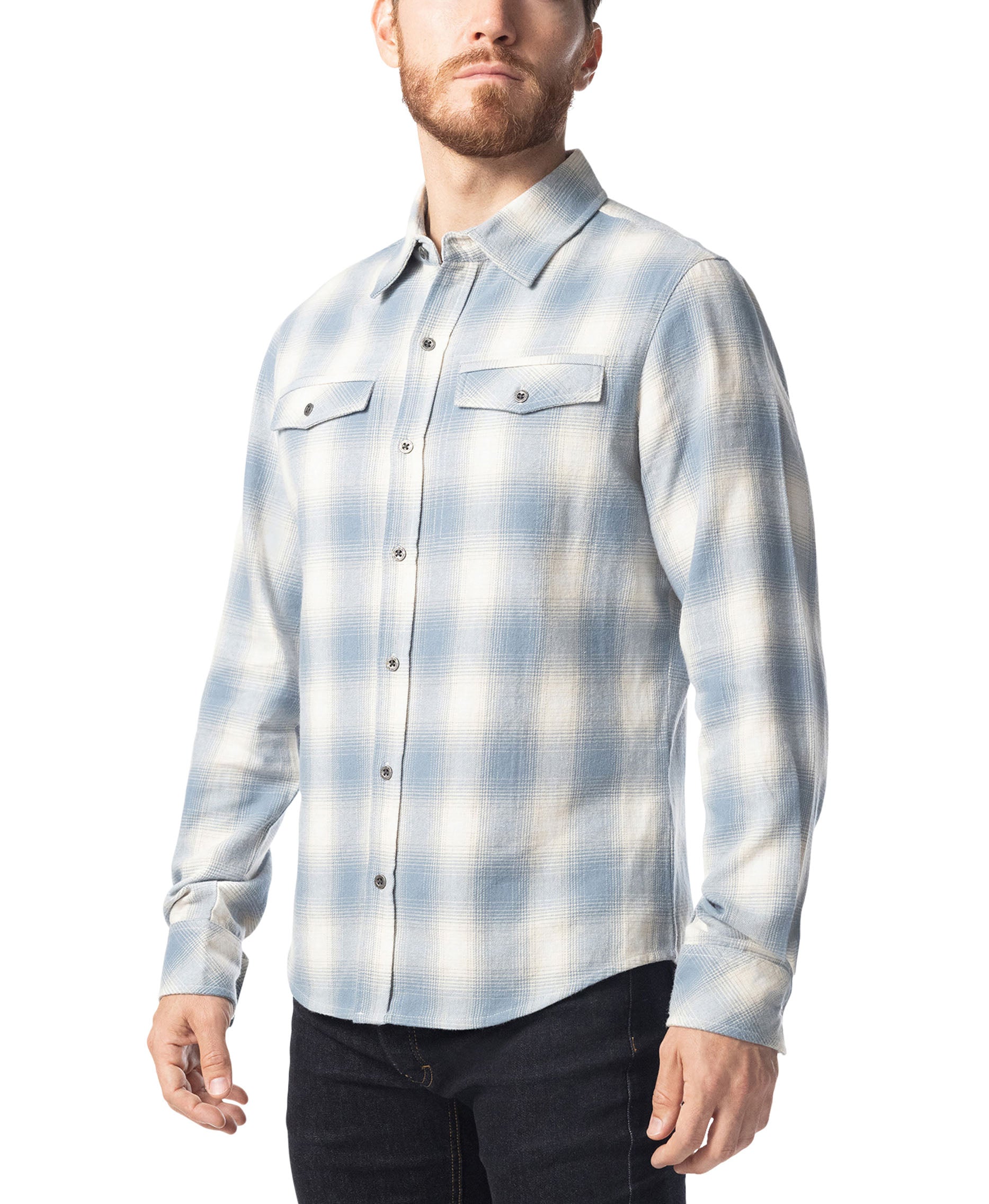 Brawn Long Sleeve - Perry Blue