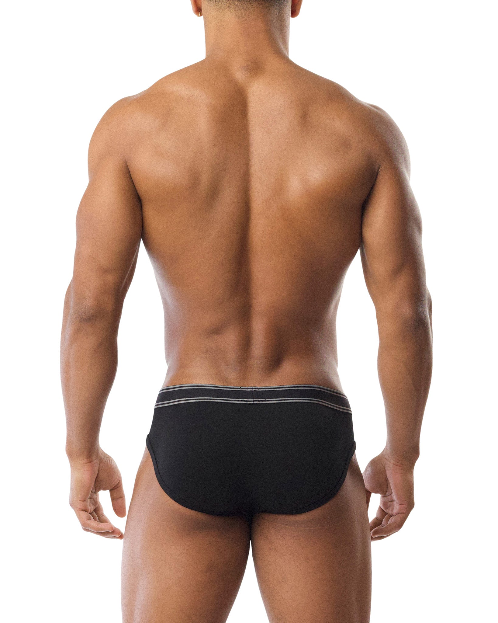 Core Bikini Brief - Black/Grey
