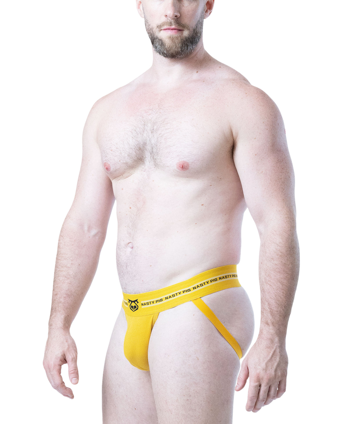 Core Jock Strap 3.0 - Cadmium Yellow/Black/White