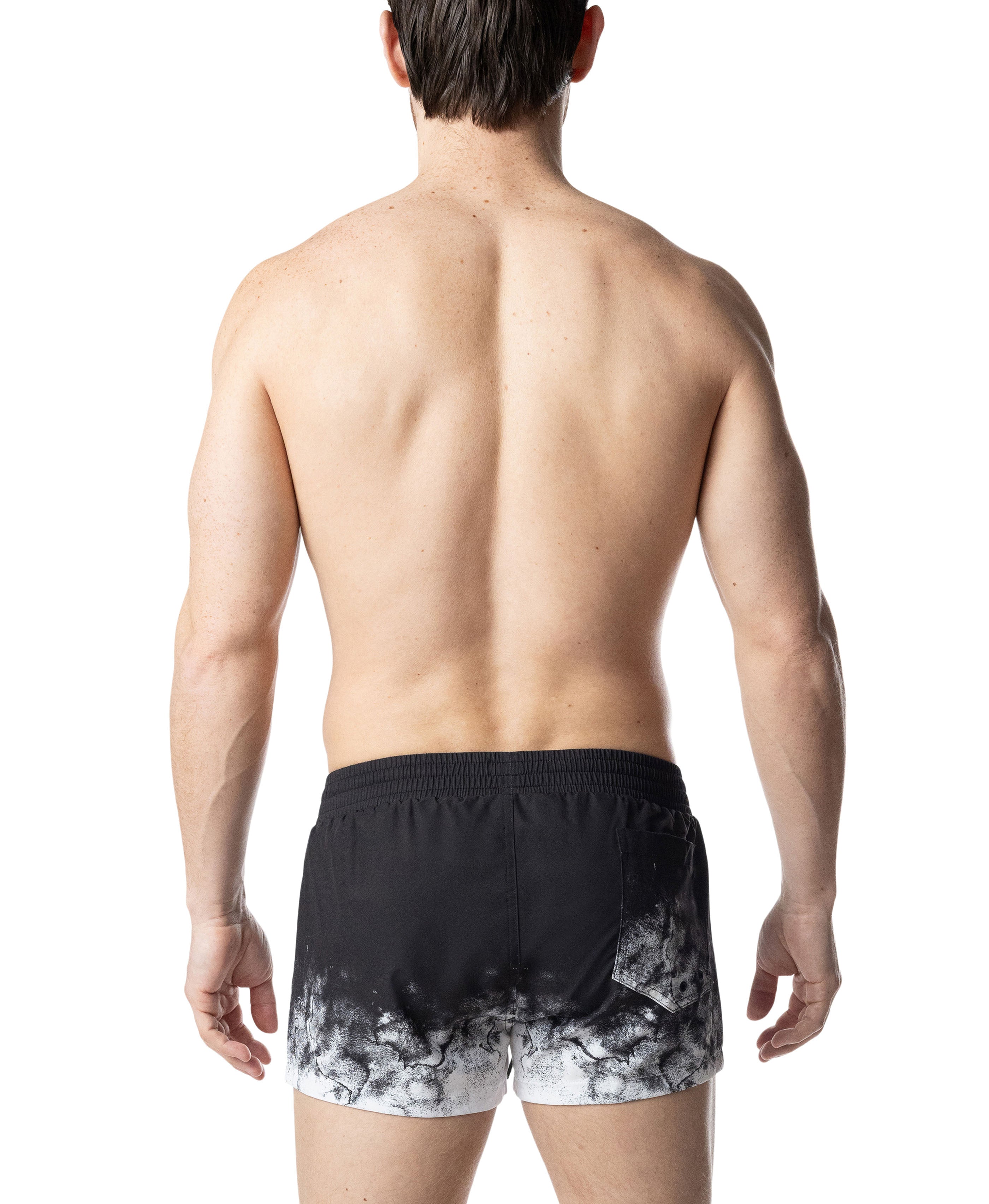Oxidize Swim Trunk - Black/White