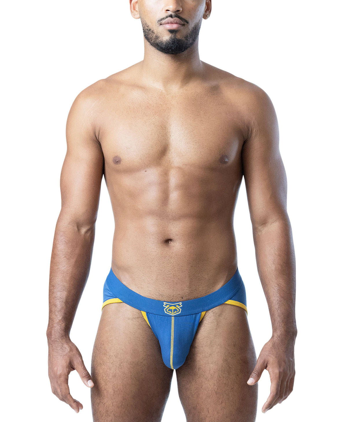 Deadlift Sport Brief - Cadet Blue/Goldenrod