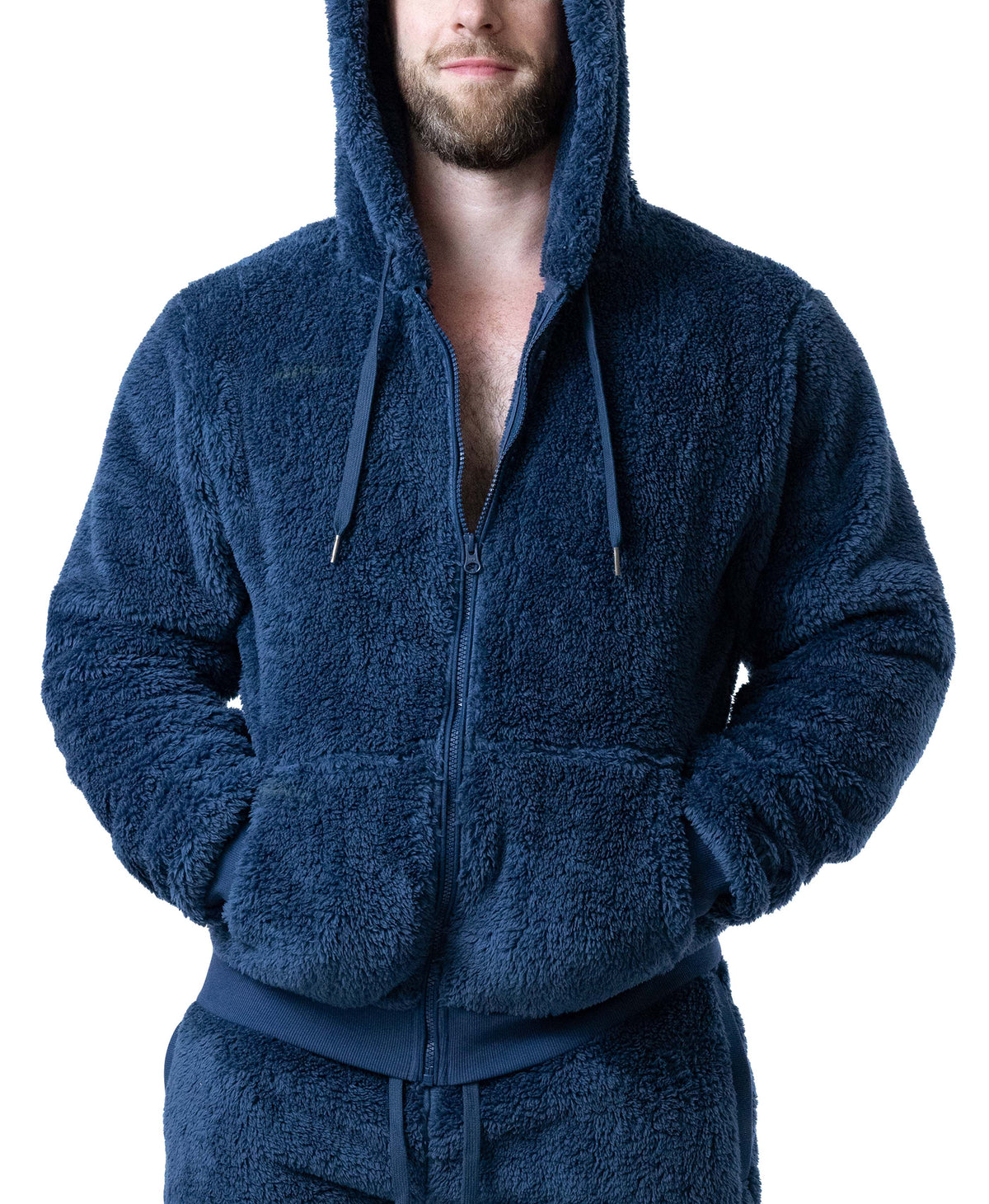 Teddy Hoodie 2.0 - Insignia Blue