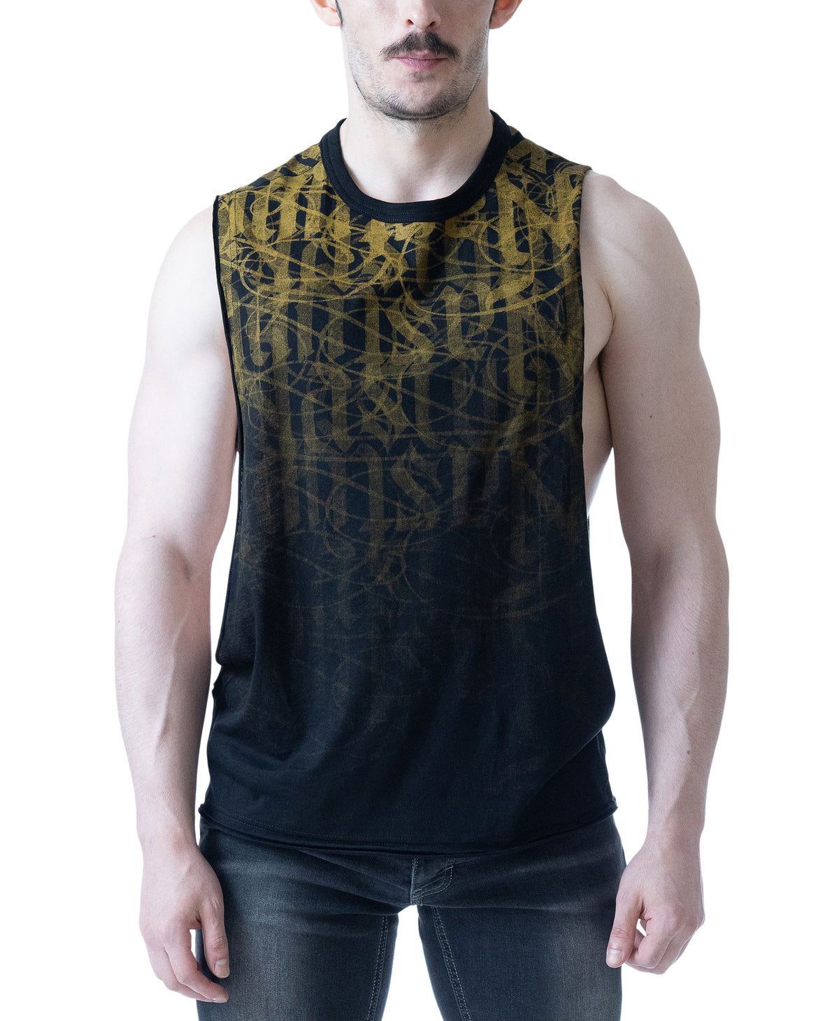 Ink Shredder Tank Top - Black