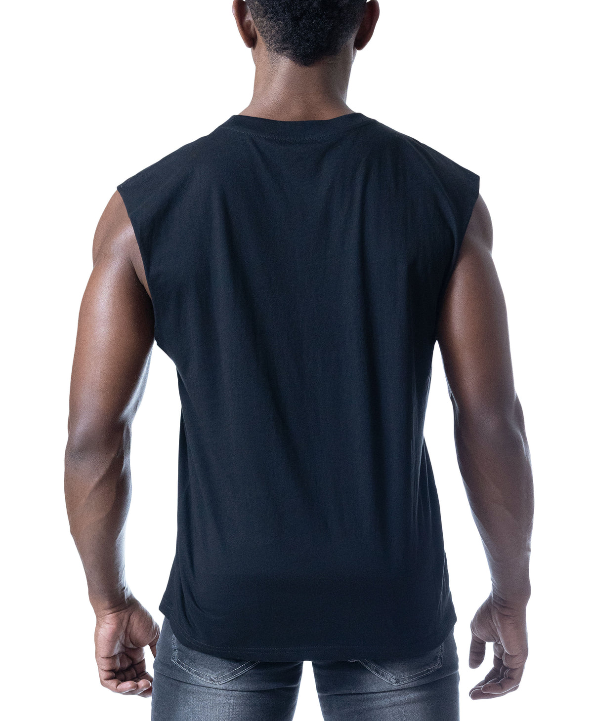 Ink Sleeveless Shirt - Black