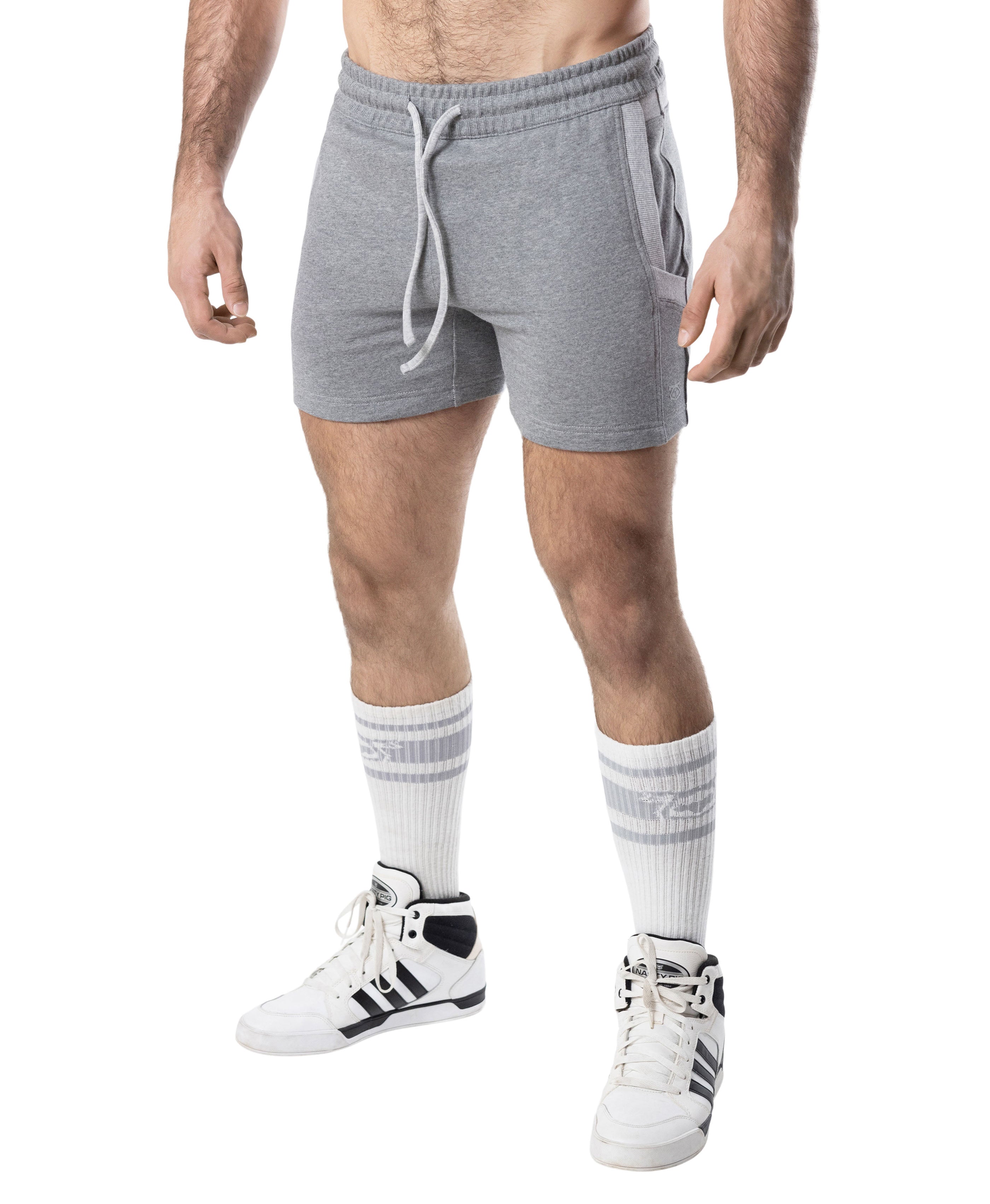 Nexus Rugby Short - Dark Heather/Lt. Heather