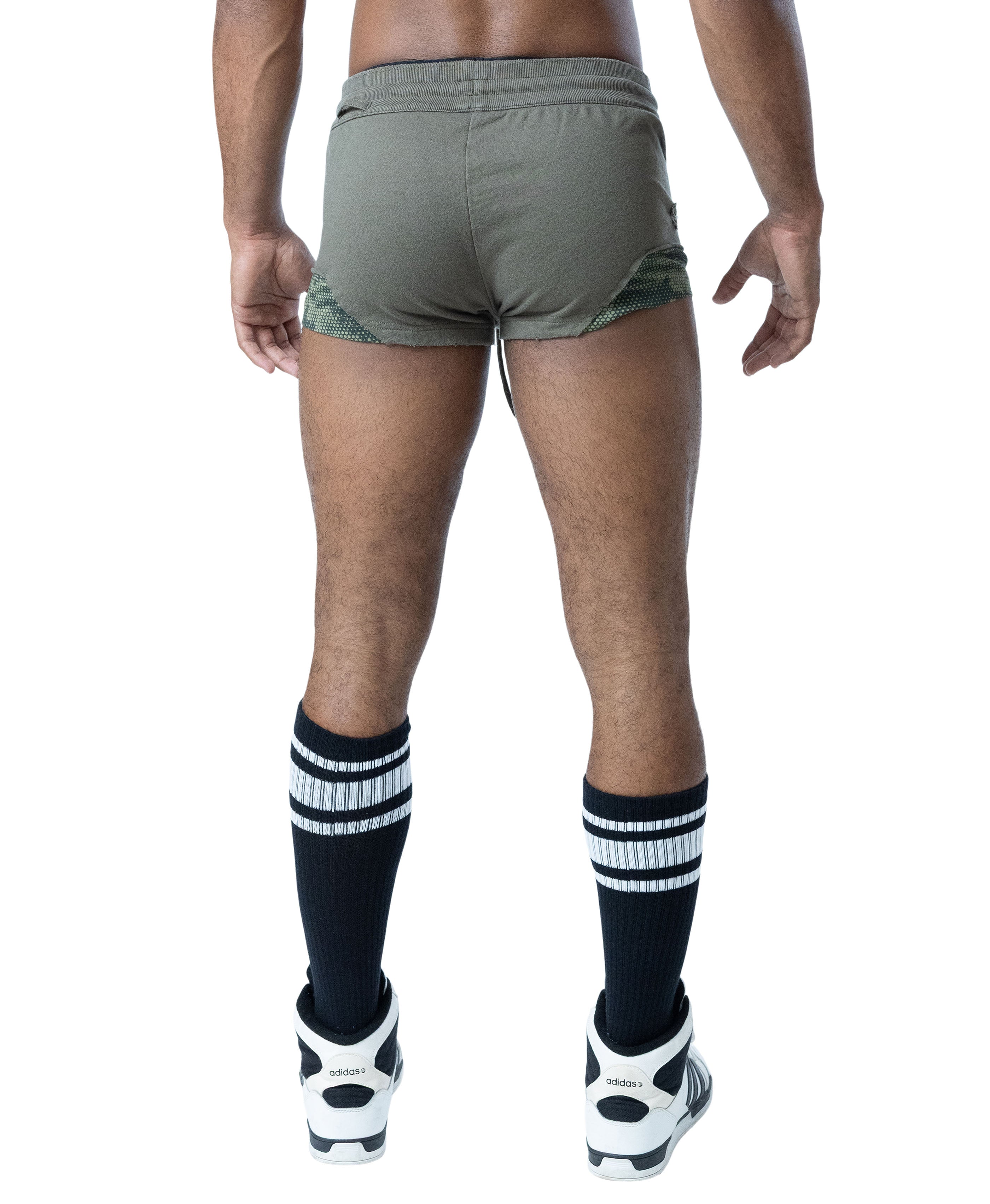 Shred Trunk Short - Olive Green