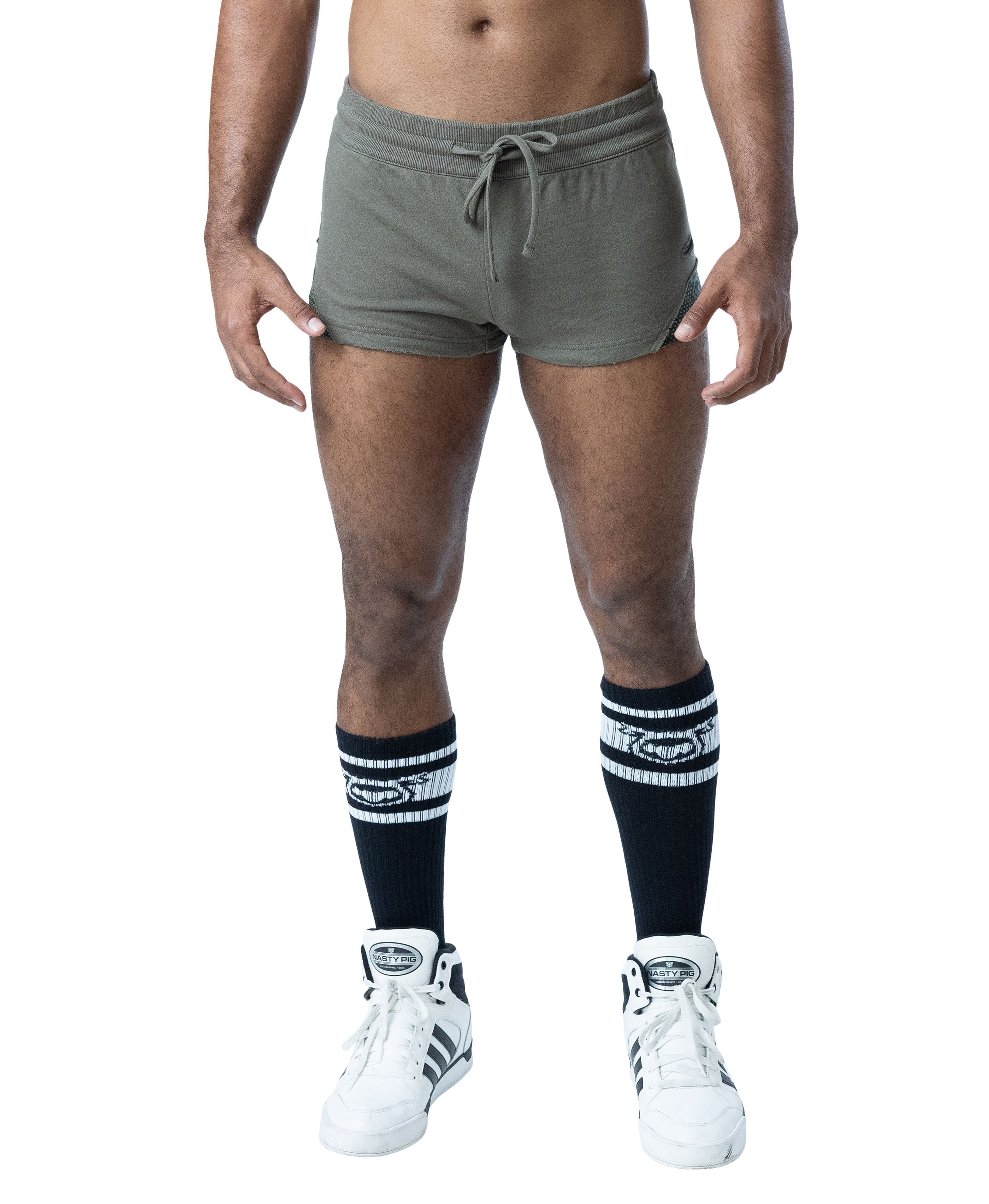 Shred Trunk Short - Olive Green
