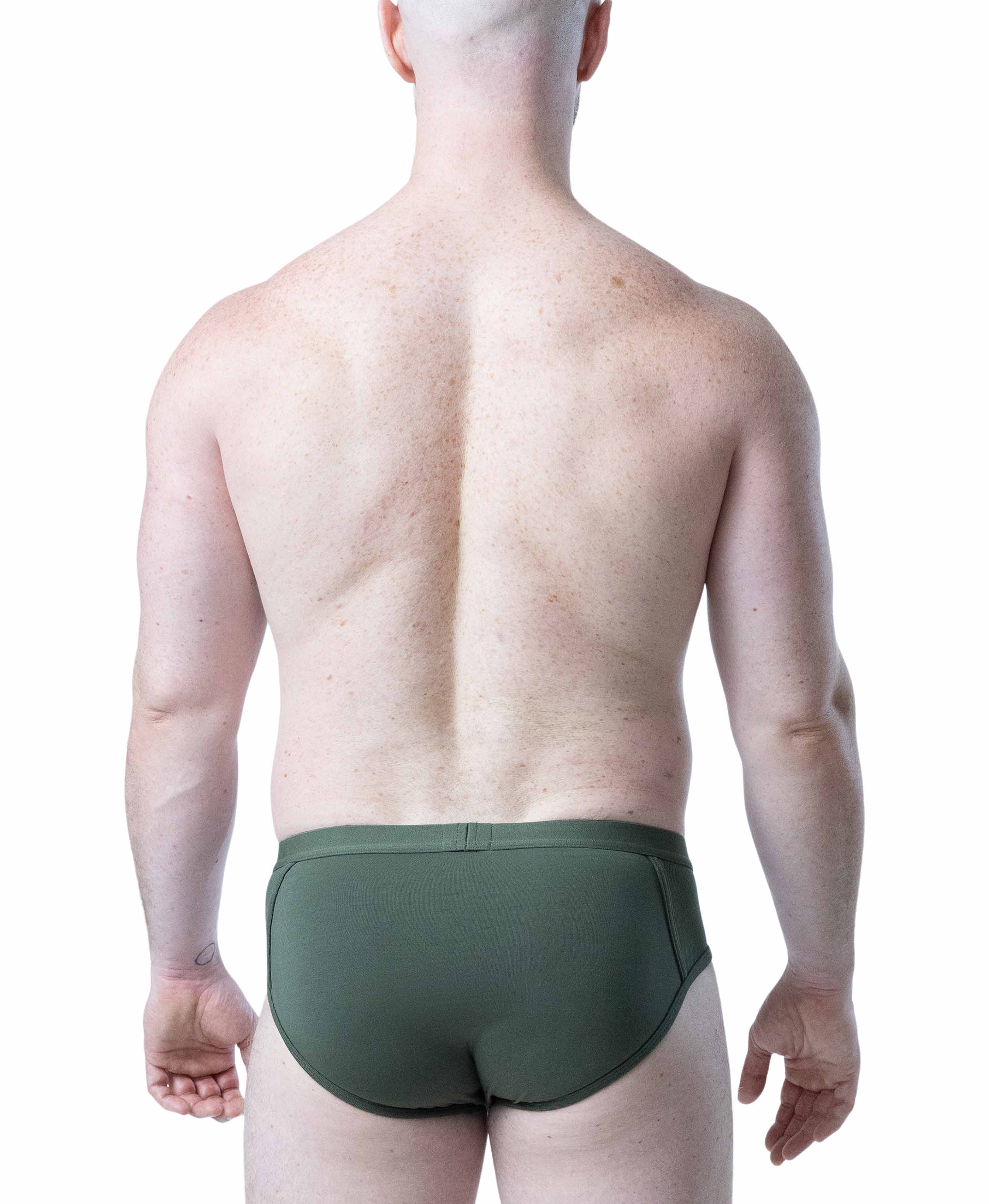 Shred Y-Front Brief - Army Green