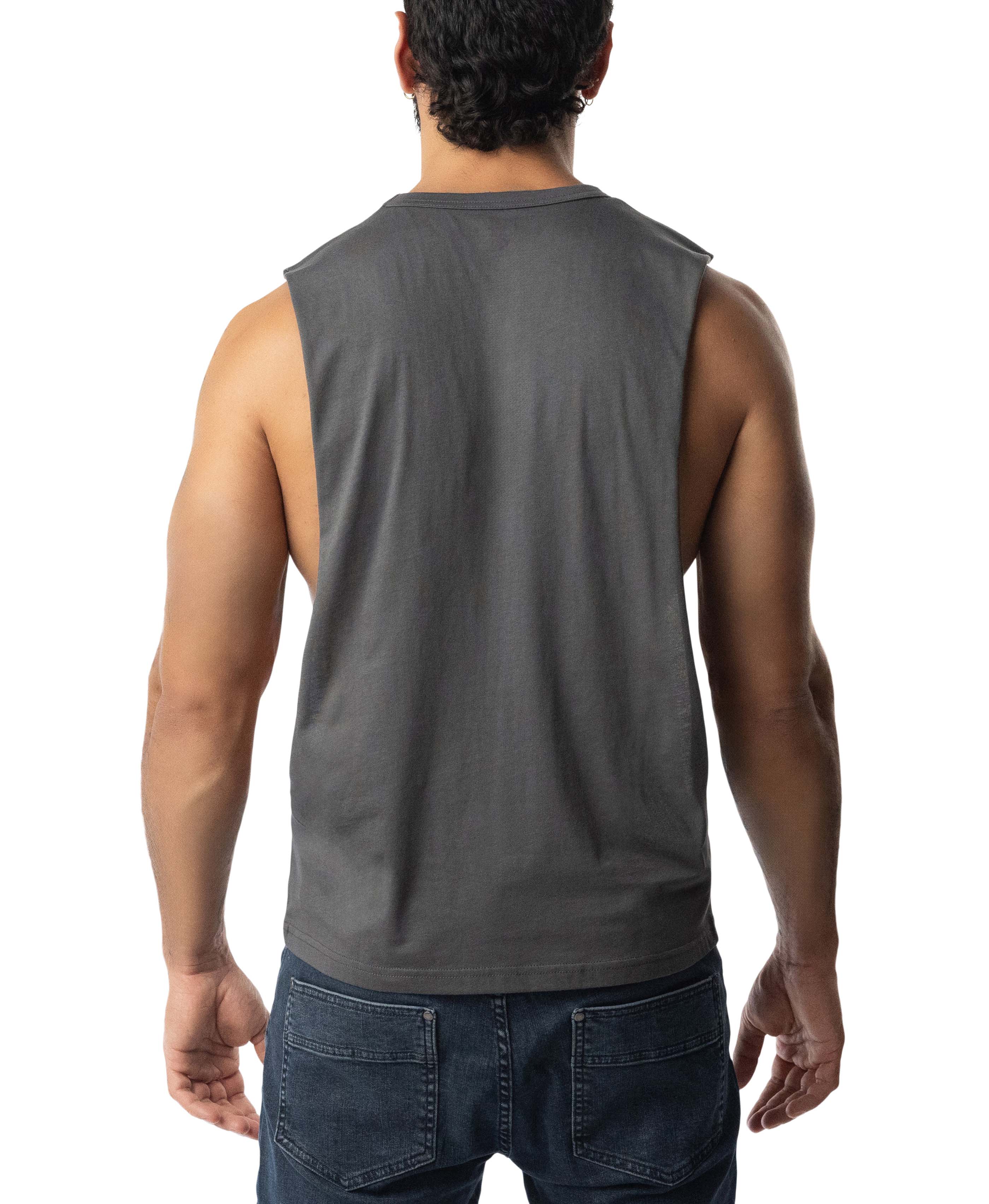 Brandmark Shredder Tank Top 3.0 - Charcoal Grey/Red