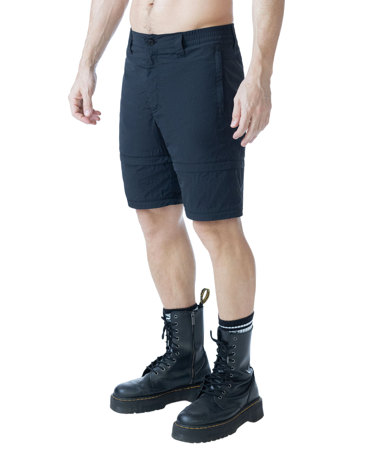 Cyber Zip Off Pant - Black