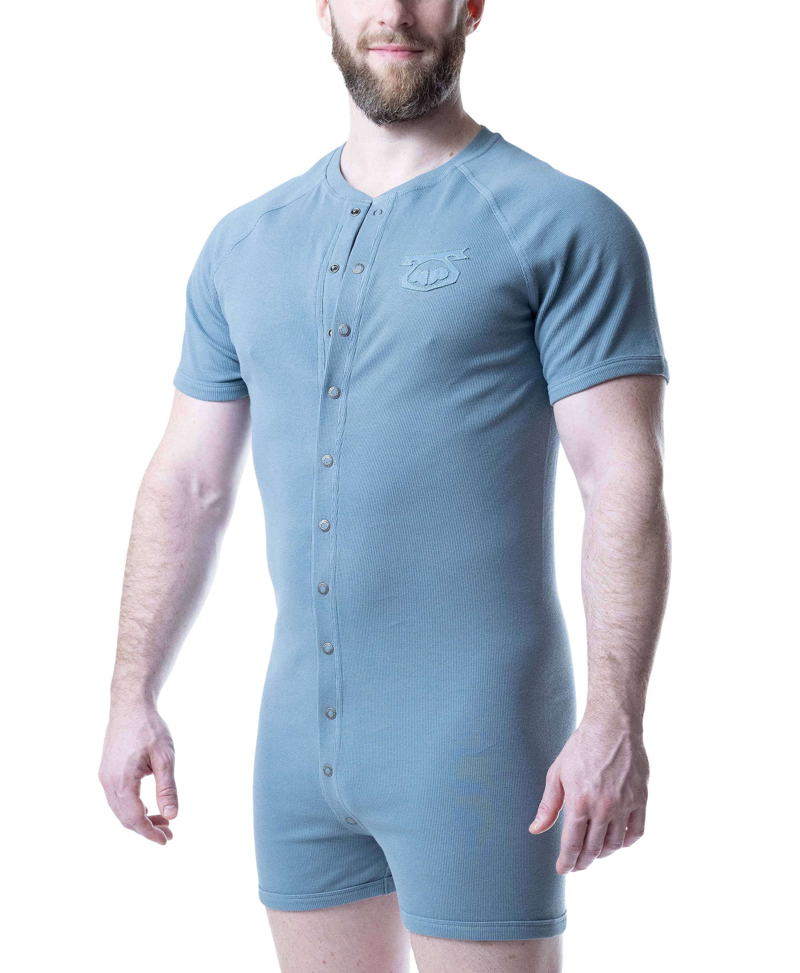 Union Suit Cutoffs - Mirage Blue