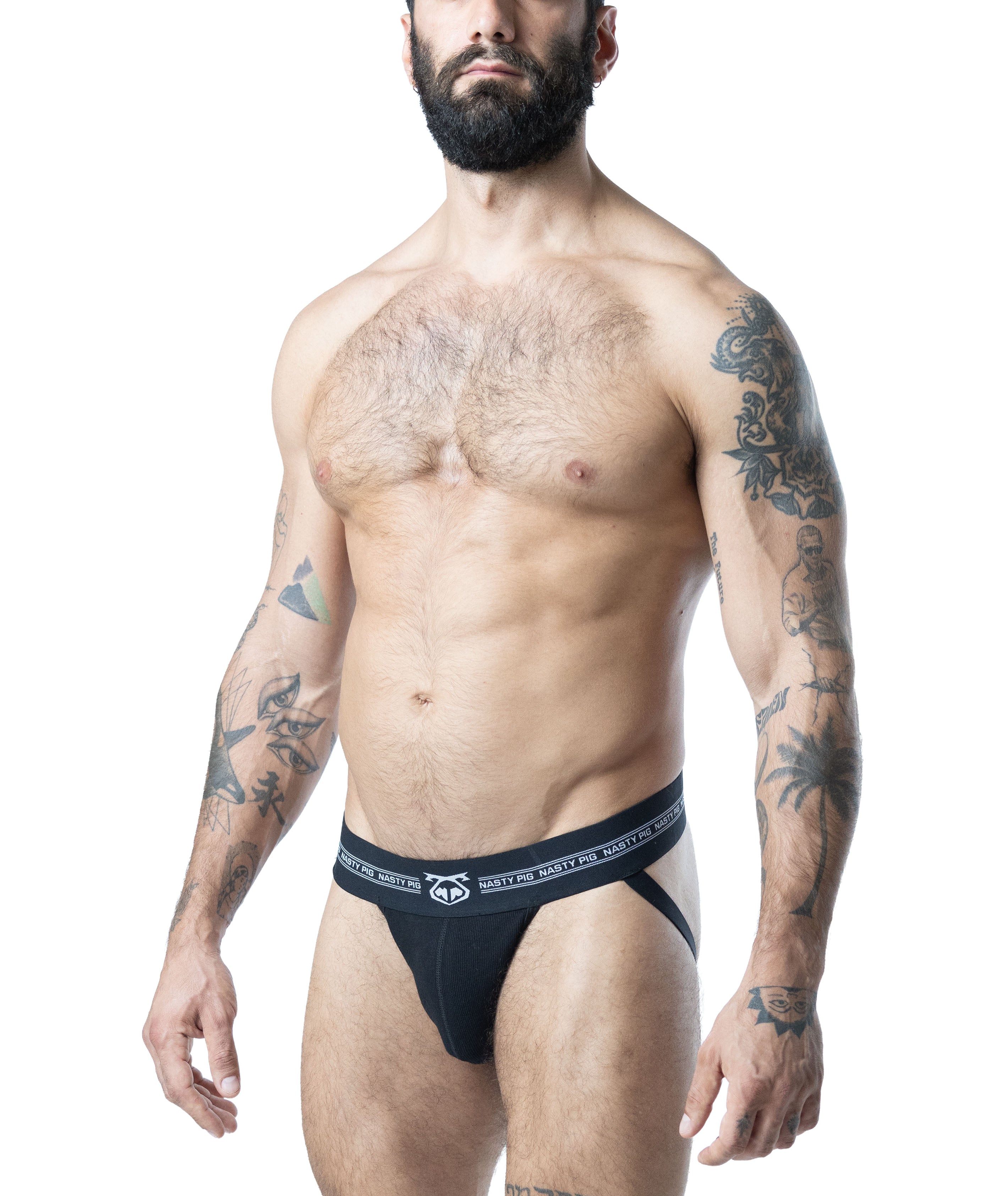 Core Jock Strap - Black/Grey