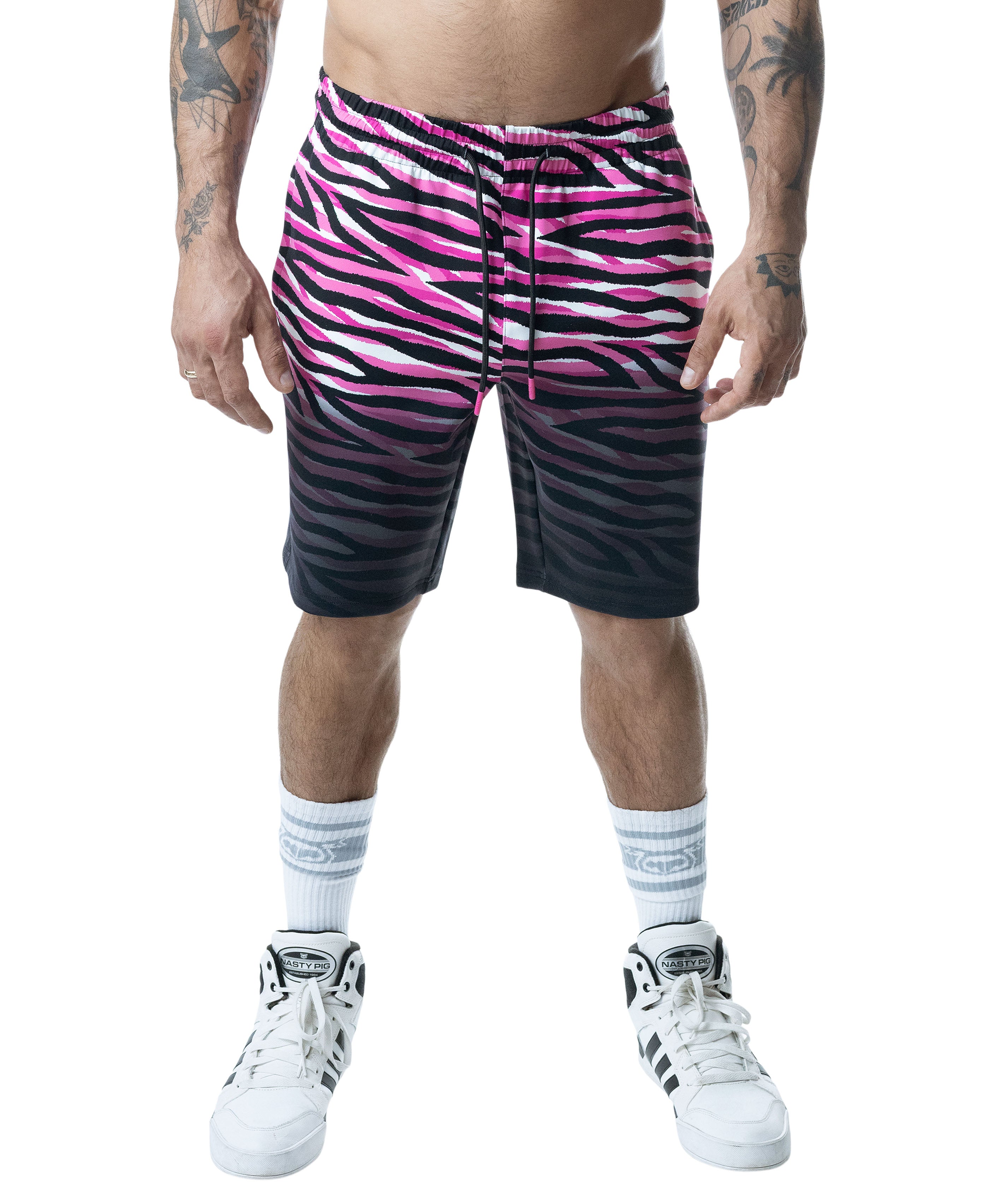 Slayer Classic Short - Black/Dark Pink/White