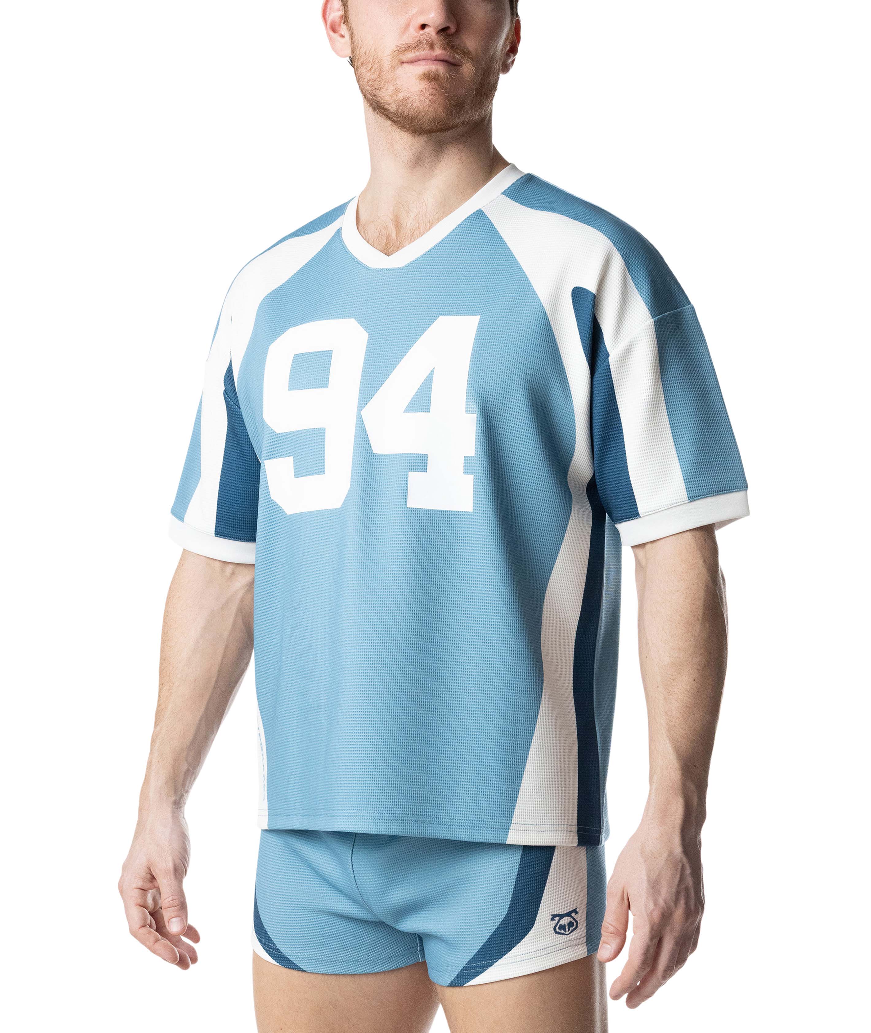 Stride Jersey - Light Teal/White/Dark Teal