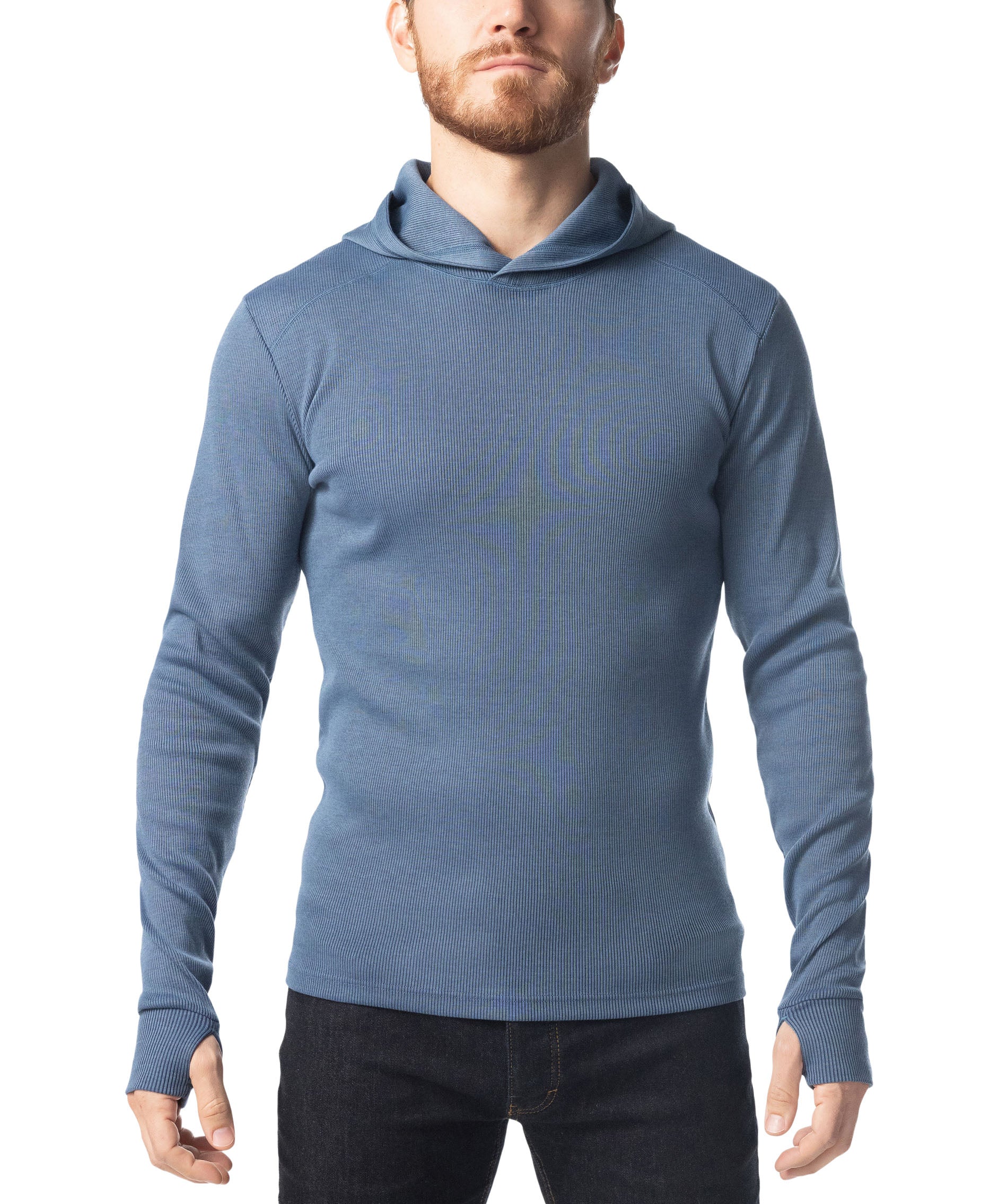 Union Hooded Long Sleeve 2.0 - Midnight Navy/Blue Steel