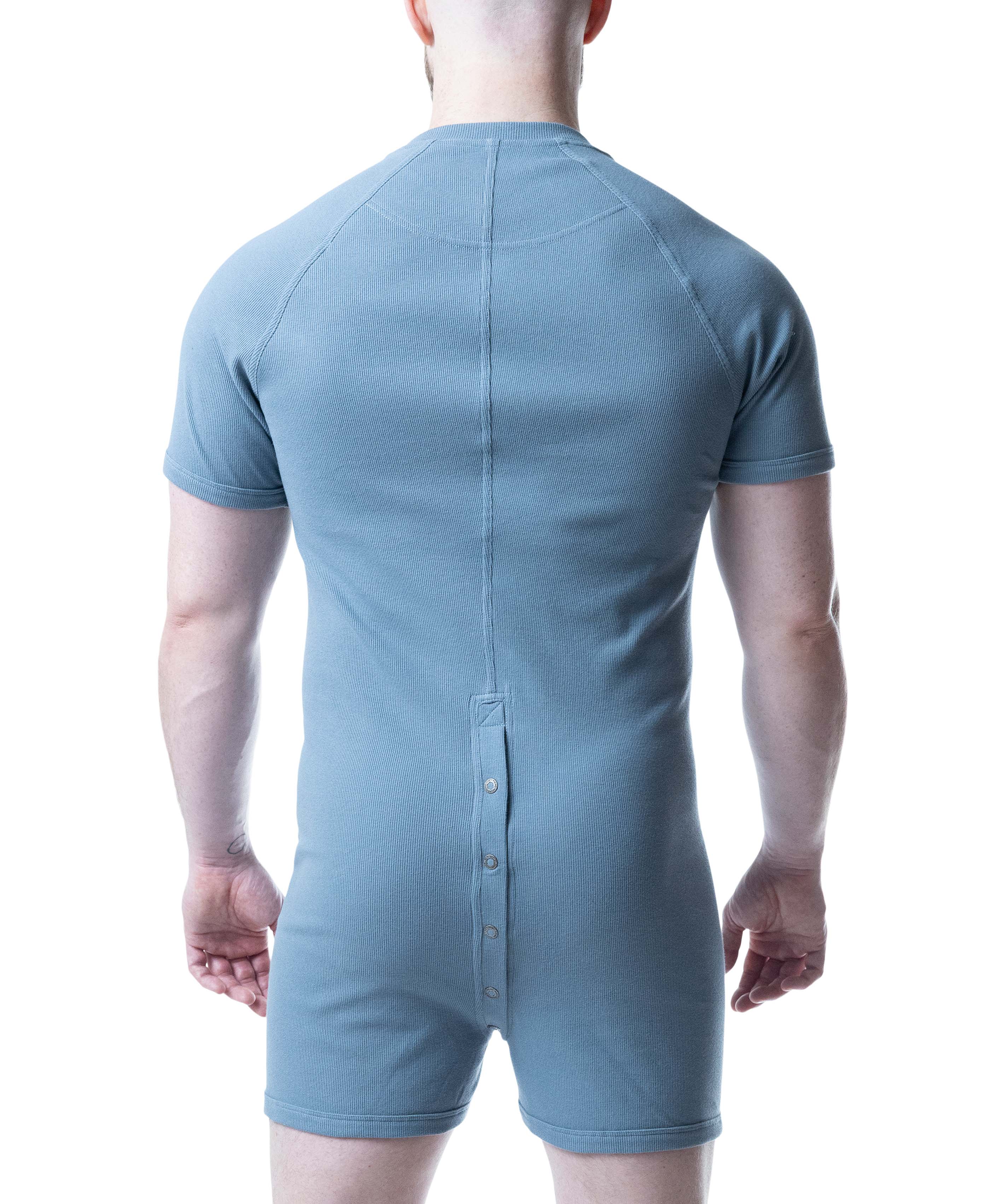 Union Suit Cutoffs - Mirage Blue