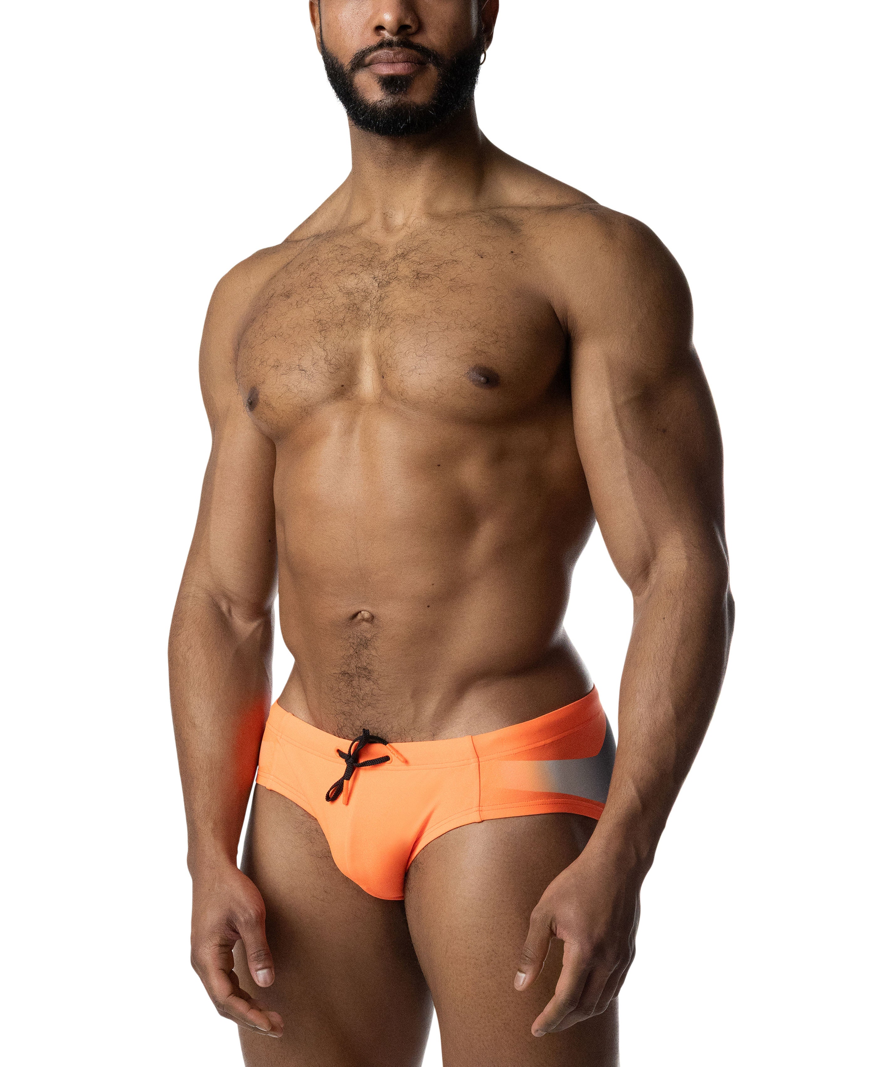 Hyper Bikini - Vibrant Orange/Black
