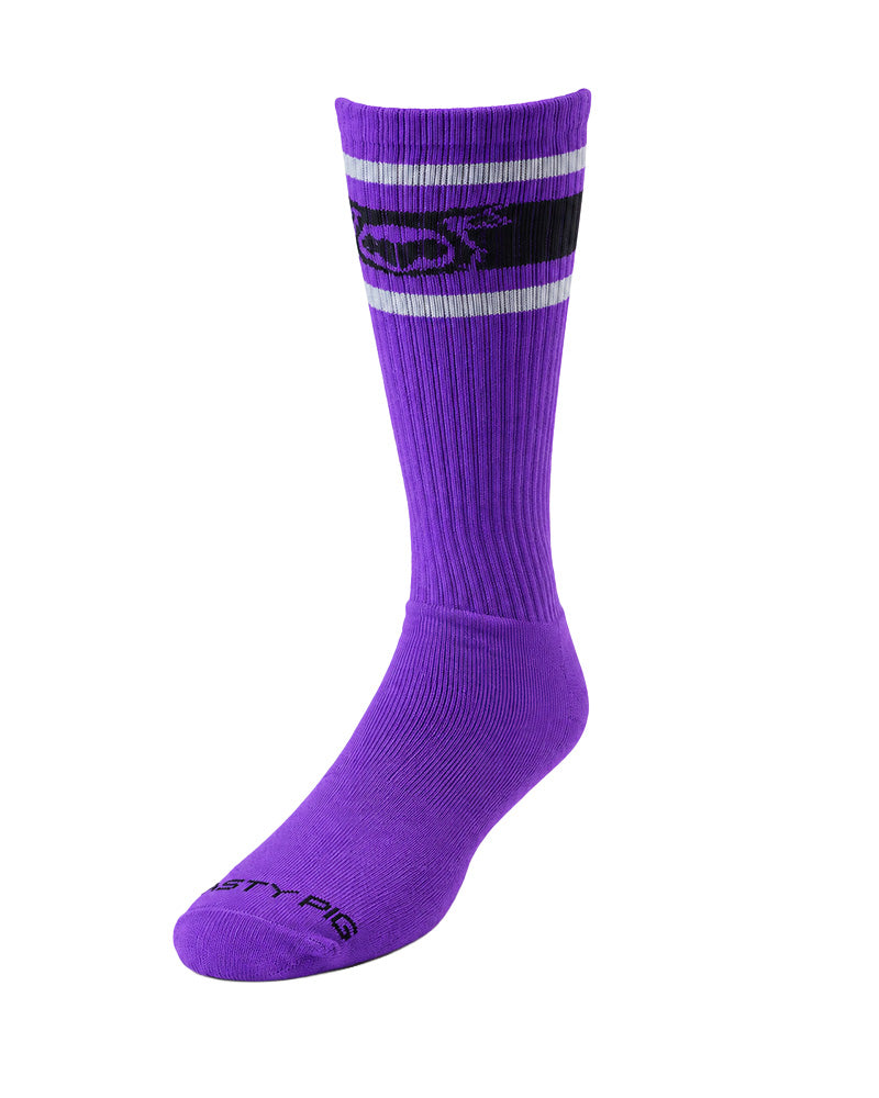 Hook'd Up Sport Sock 3.0 - Purple/Black/Alloy Grey