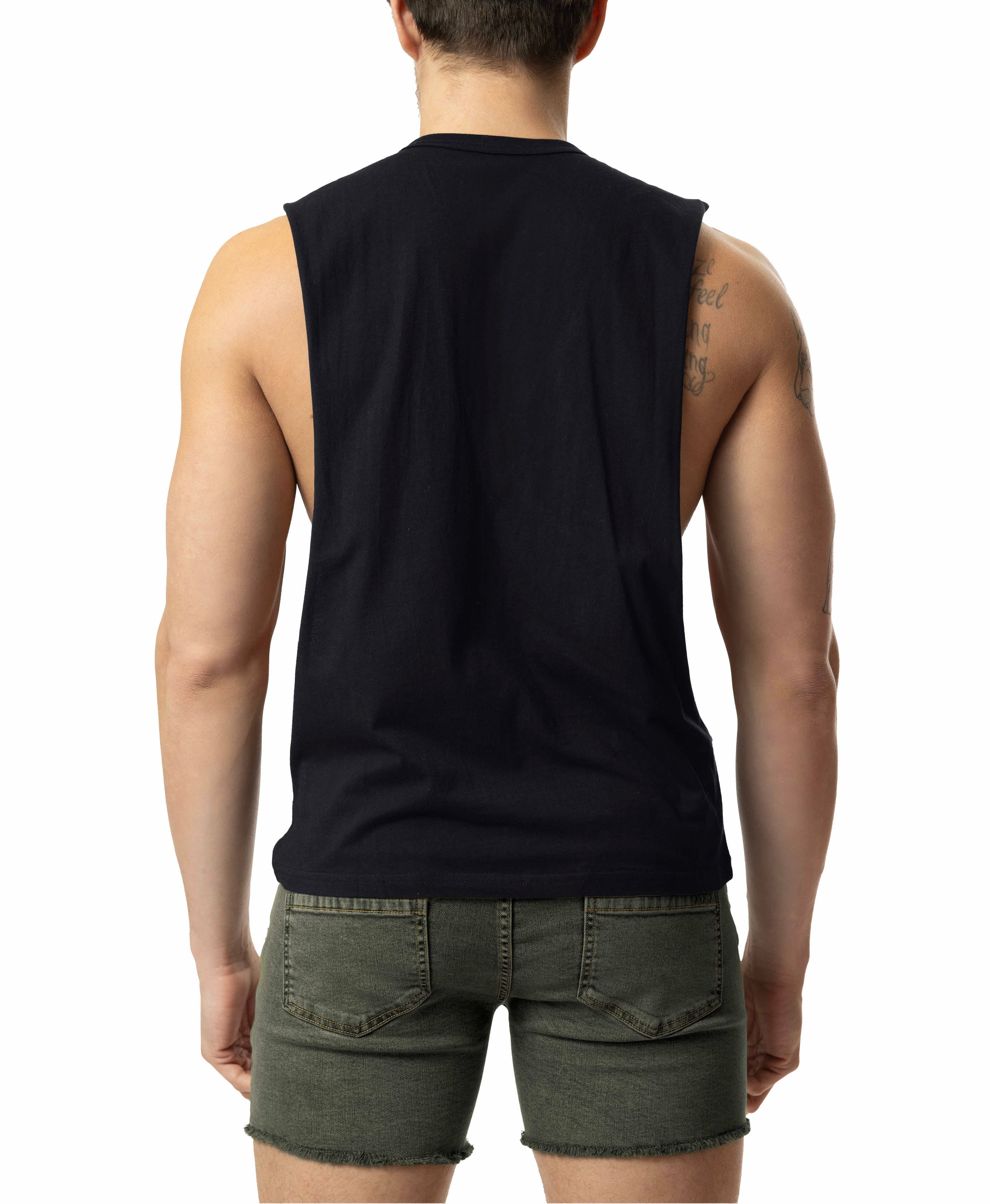 Brandmark Shredder Tank Top - Black/Black