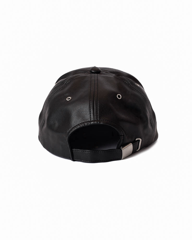 Snout Strapback Flat Brim - Black