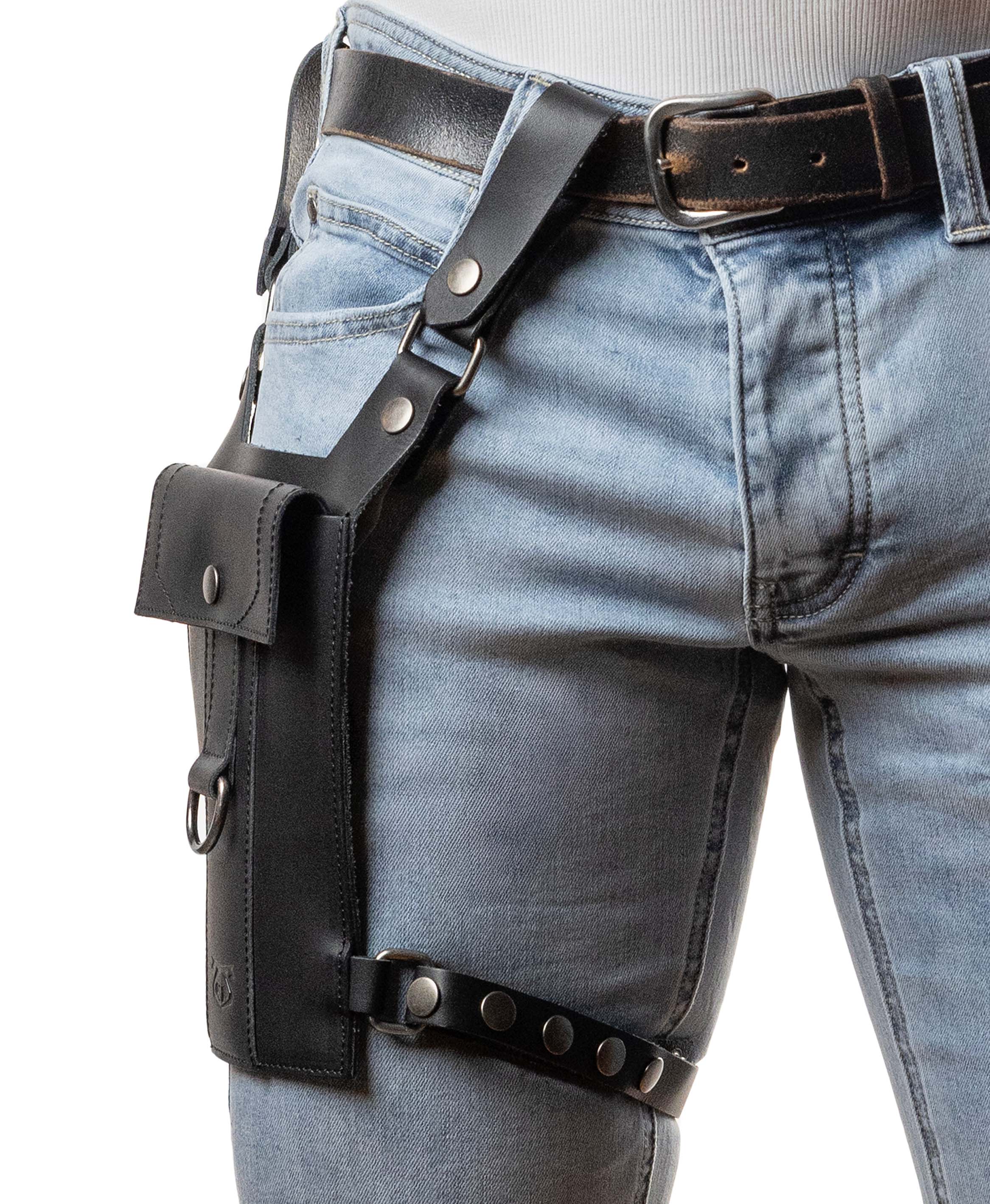 Anvil Leather Leg Harness