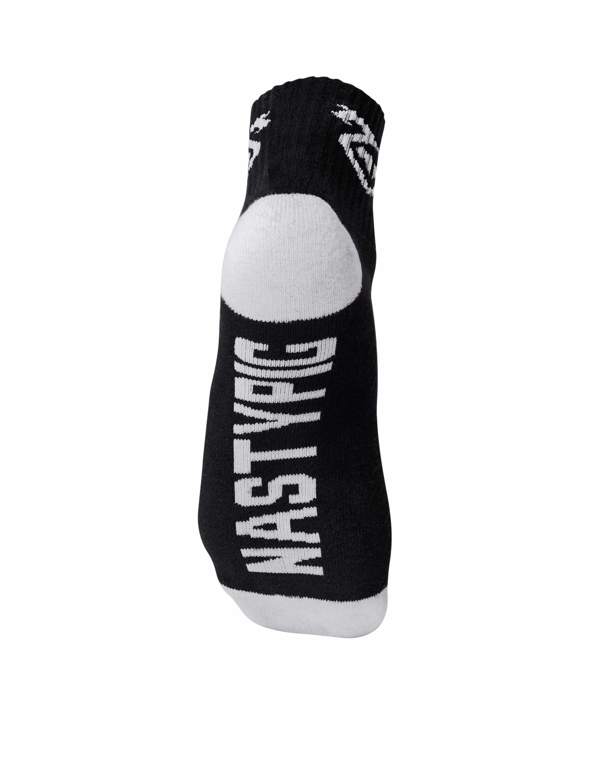 Flasher Sock - Black/White / Black/White