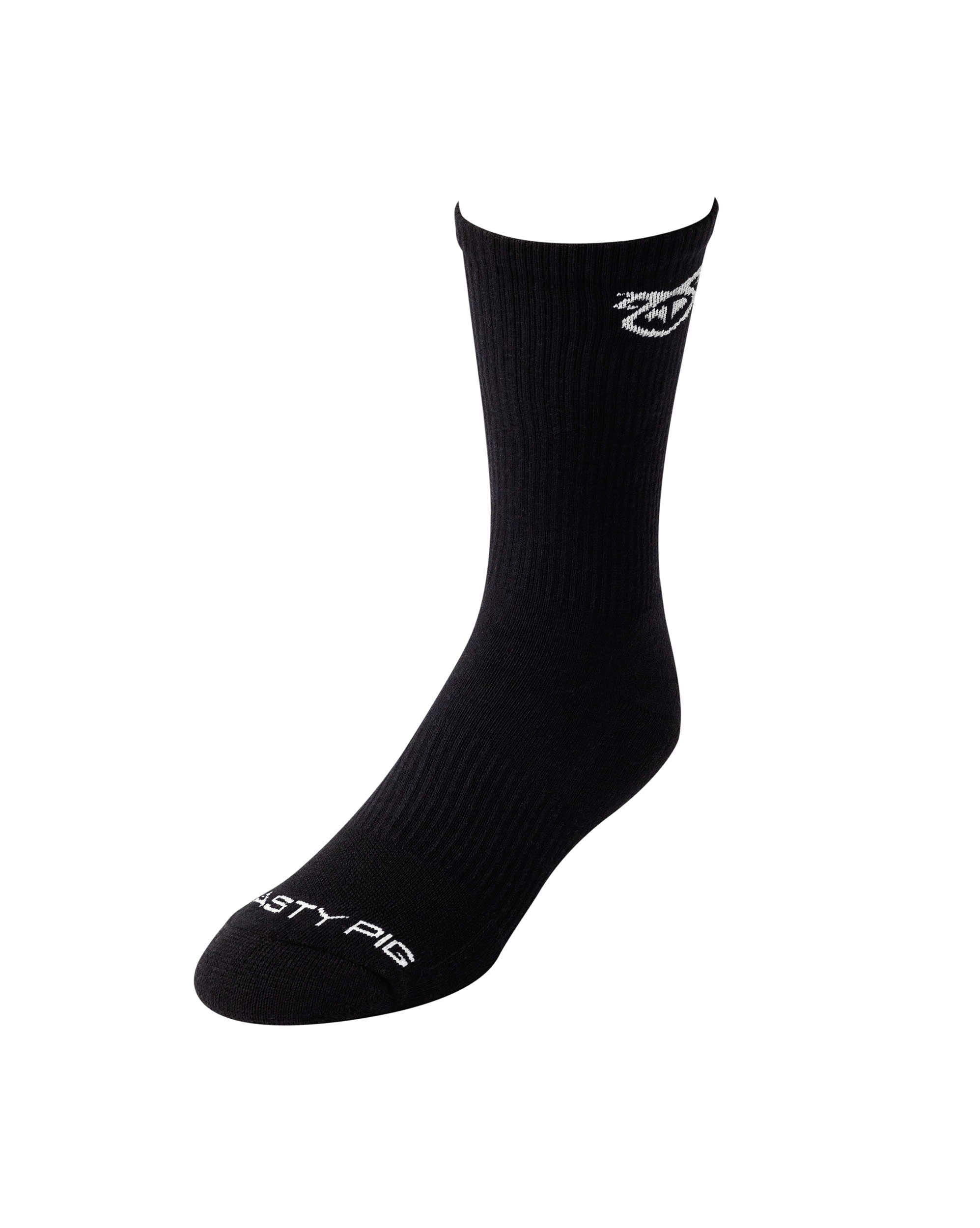 Brandmark Calf Sock - Black