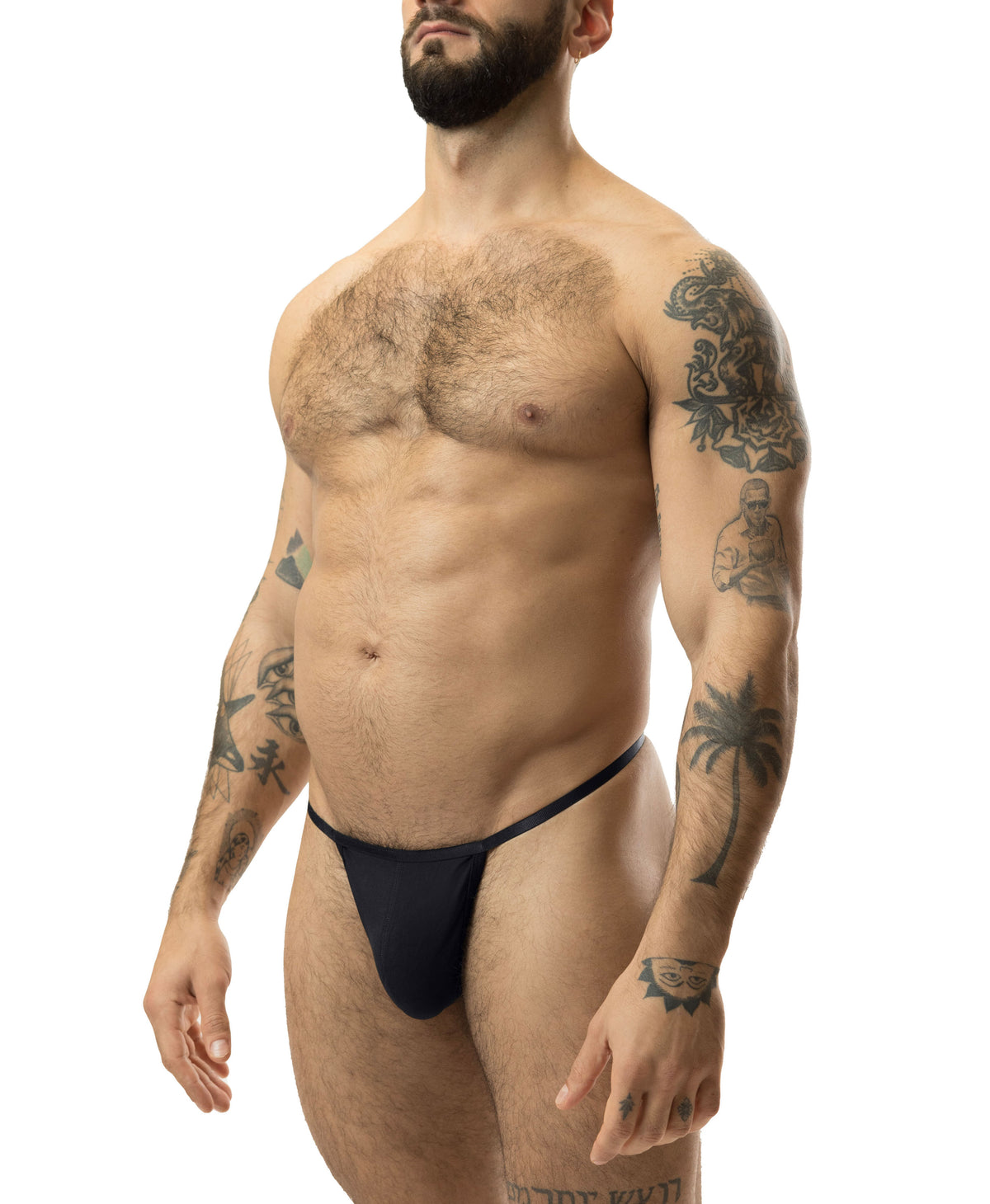 Adonis Thong - Black/Black
