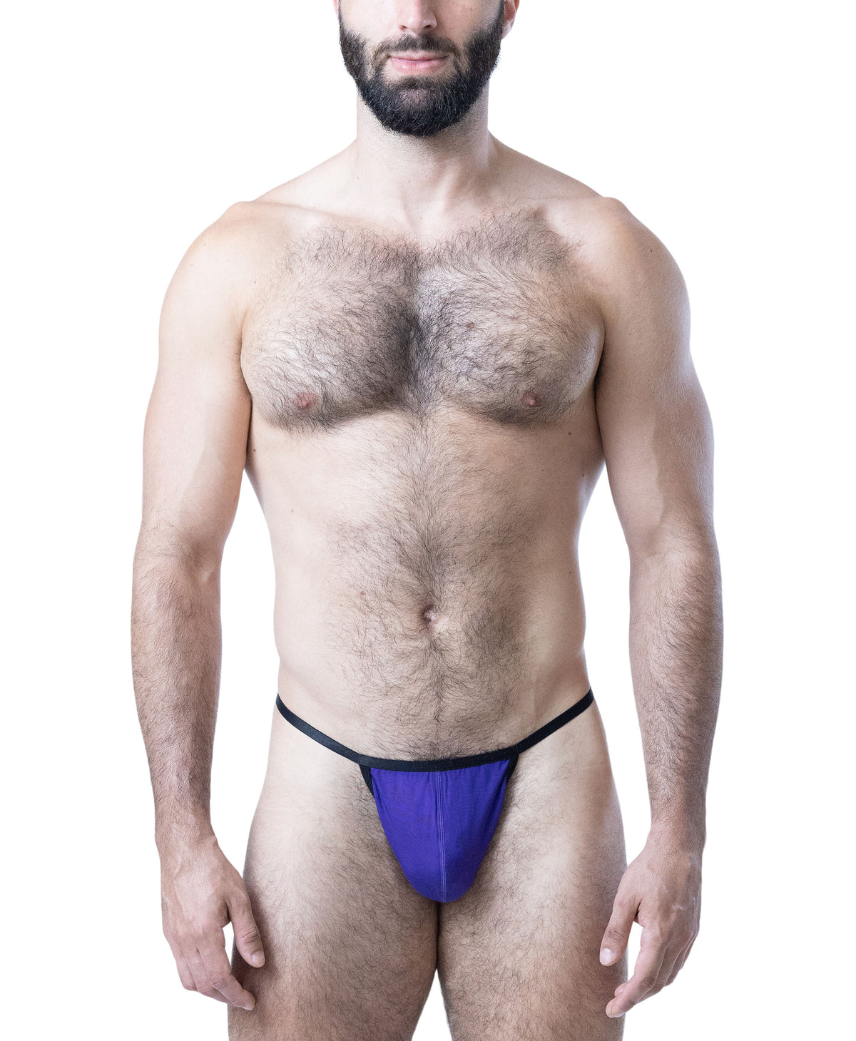 Adonis Thong - Purple/Black