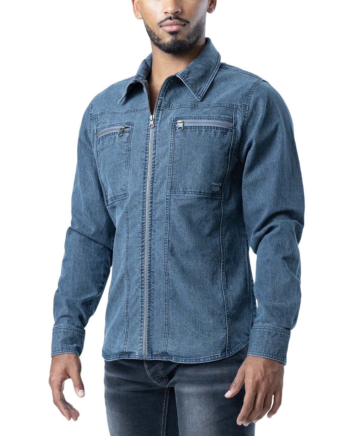 Body Shop Long Sleeve Shirt - Blue