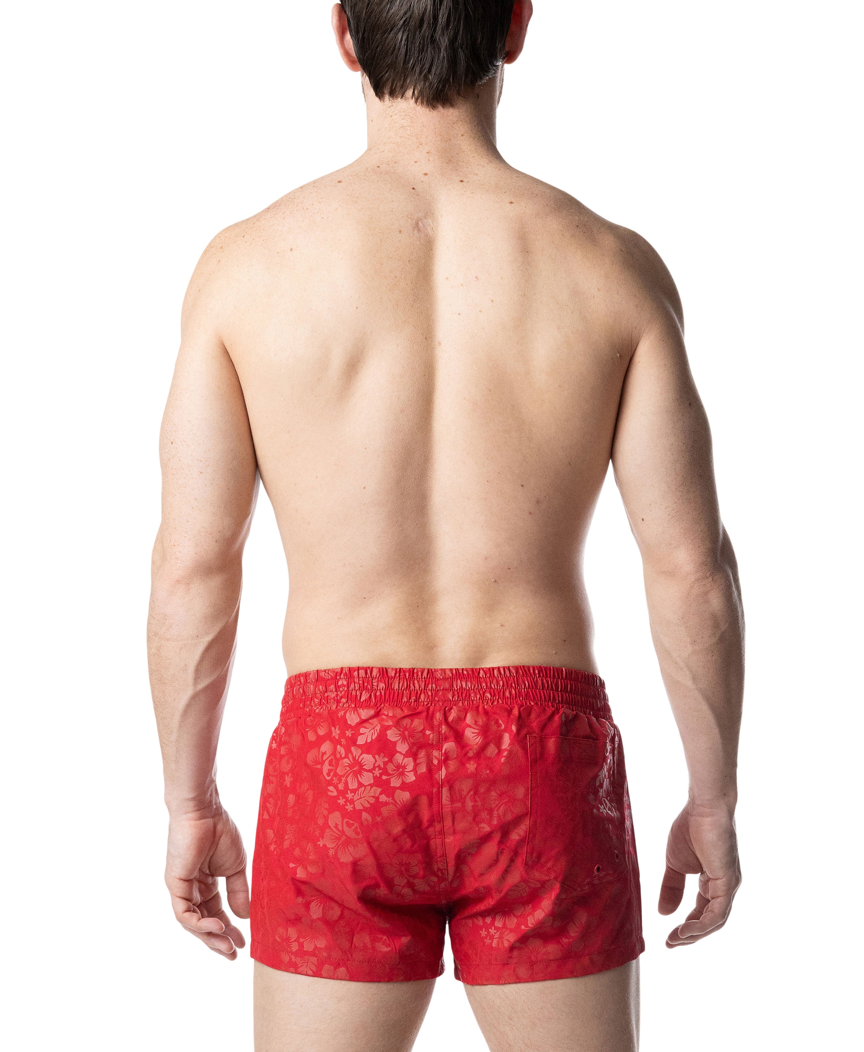 Candy Apple Swim Trunk | Candy Apple Red | Nasty Pig