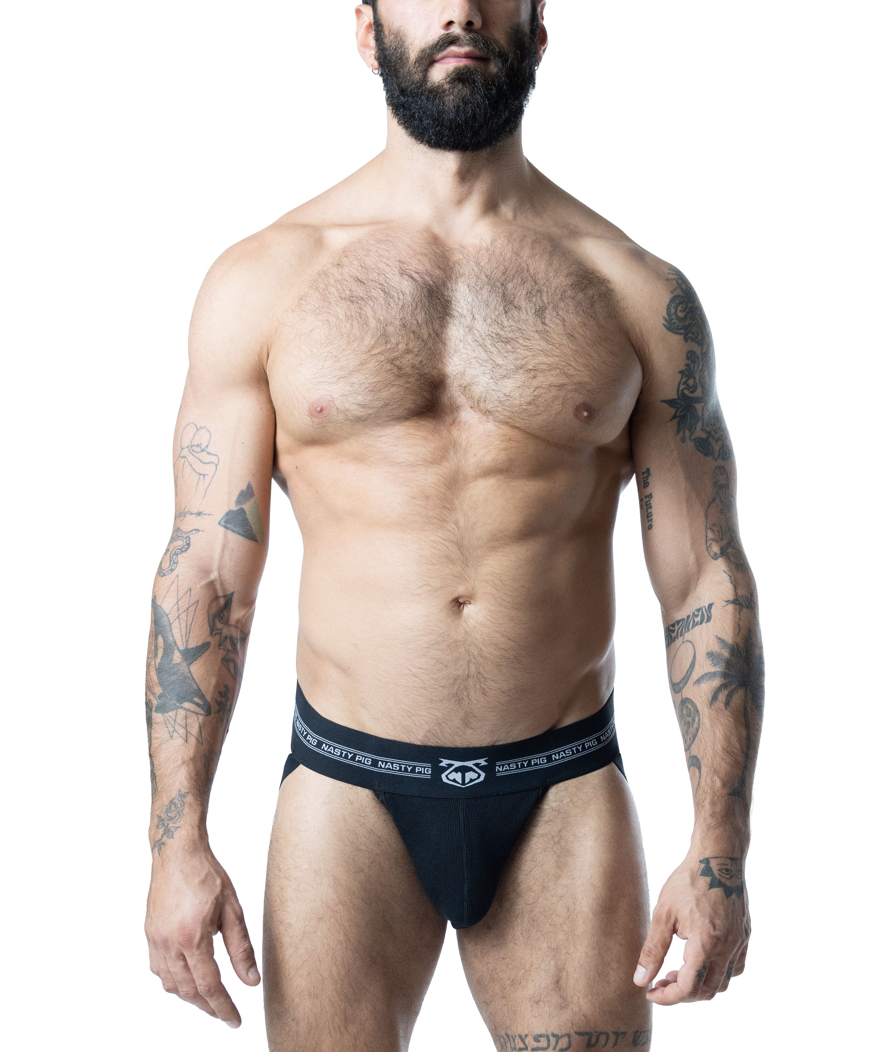 Core Jock Strap - Black/Grey