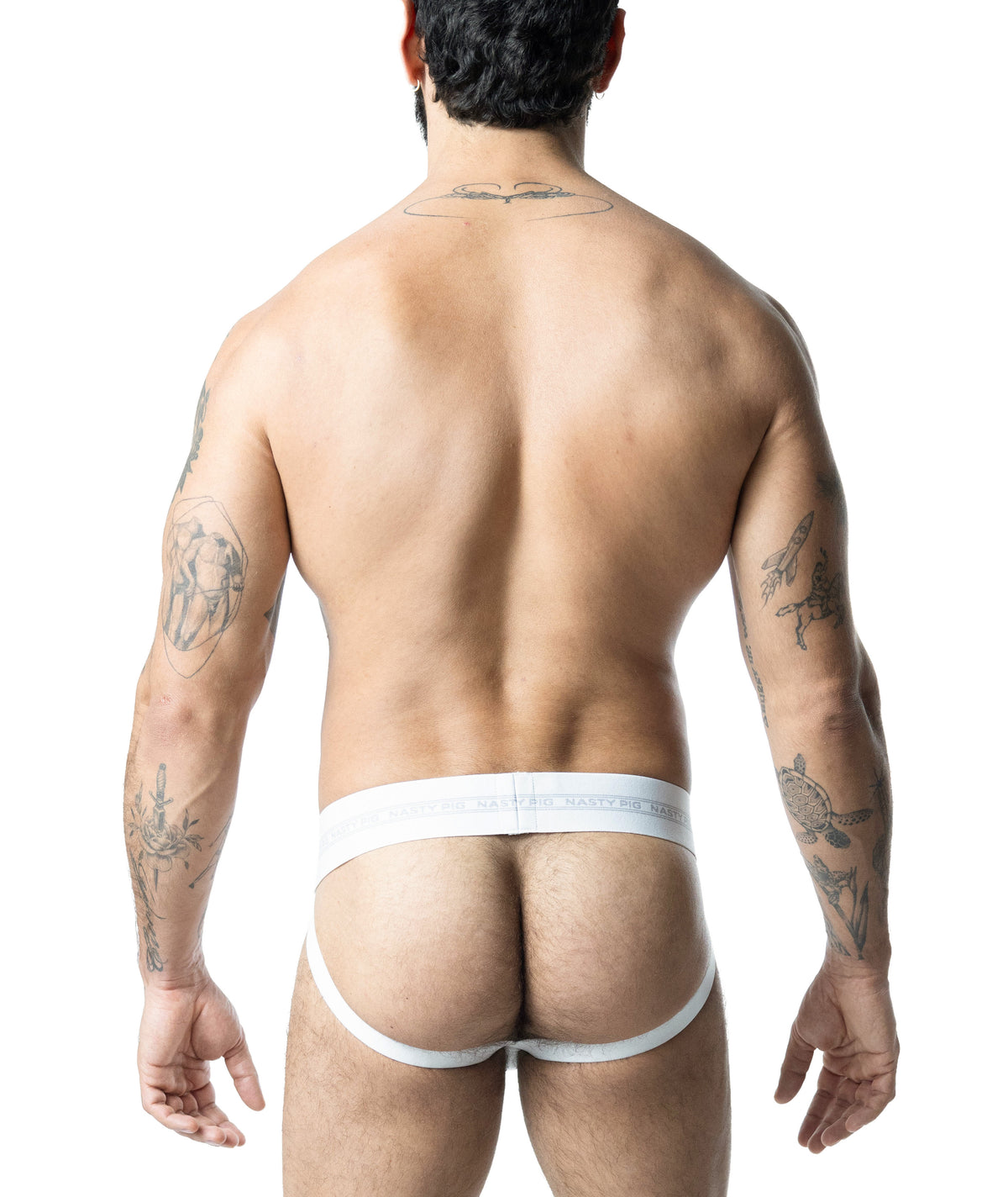 Core Jock Strap - White/Grey