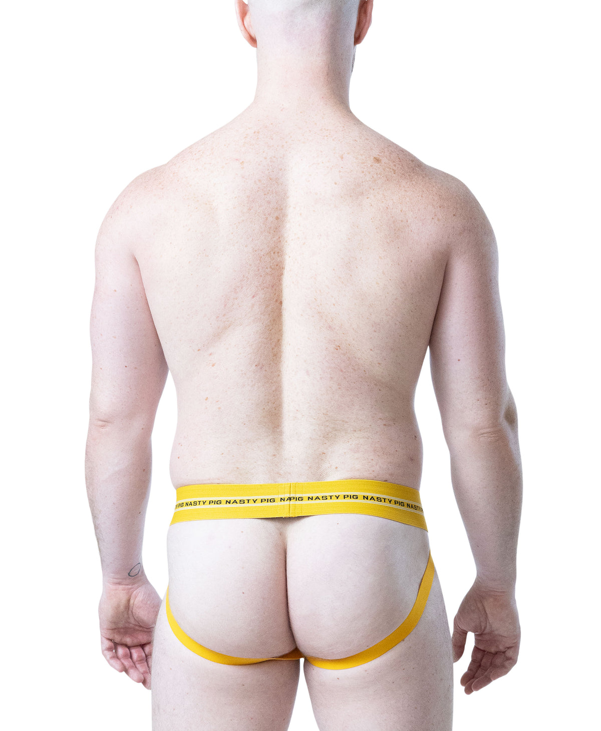 Core Jock Strap 3.0 - Cadmium Yellow/Black/White