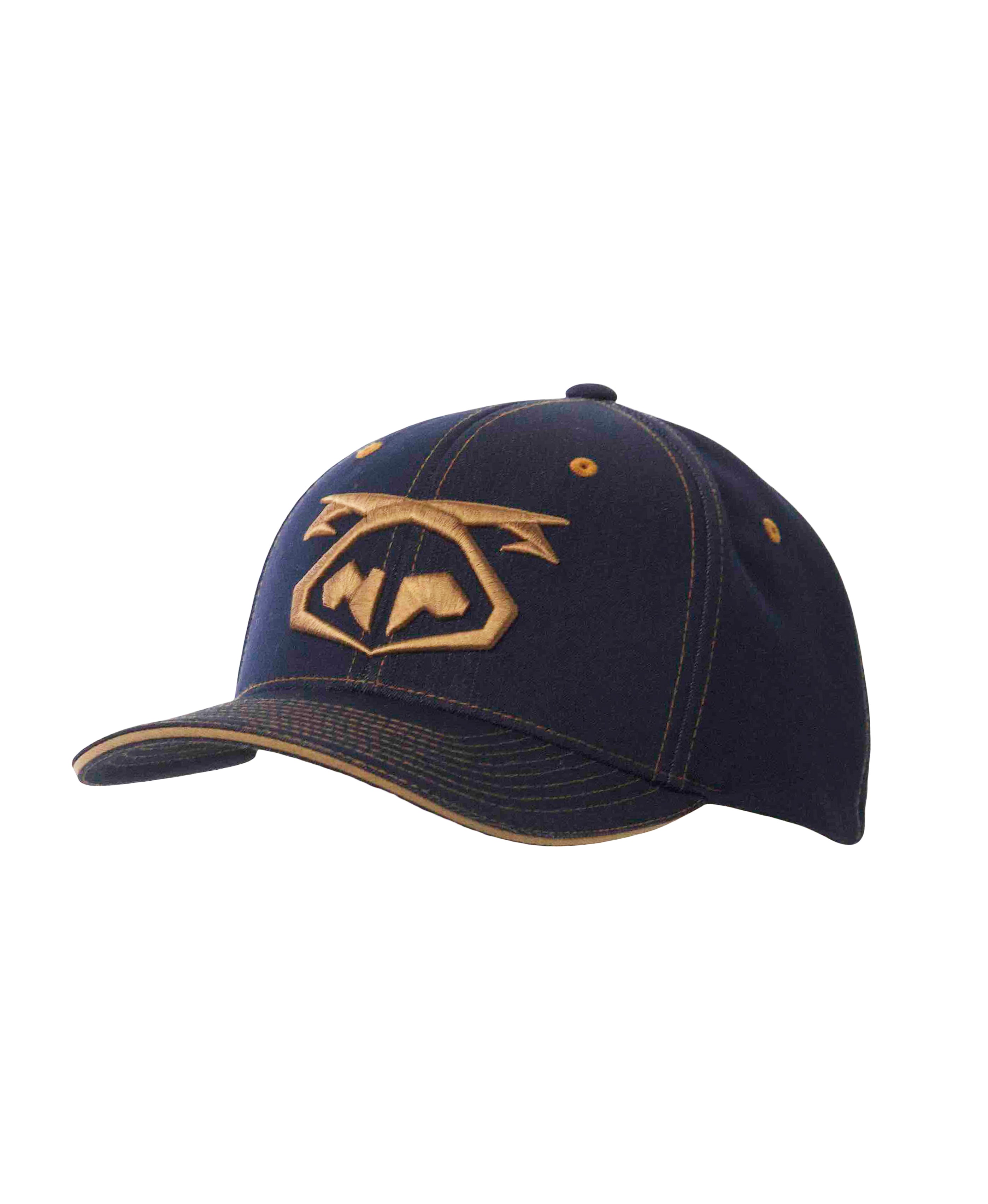 Denim Snout 2-Tone Cap - Raw Indigo