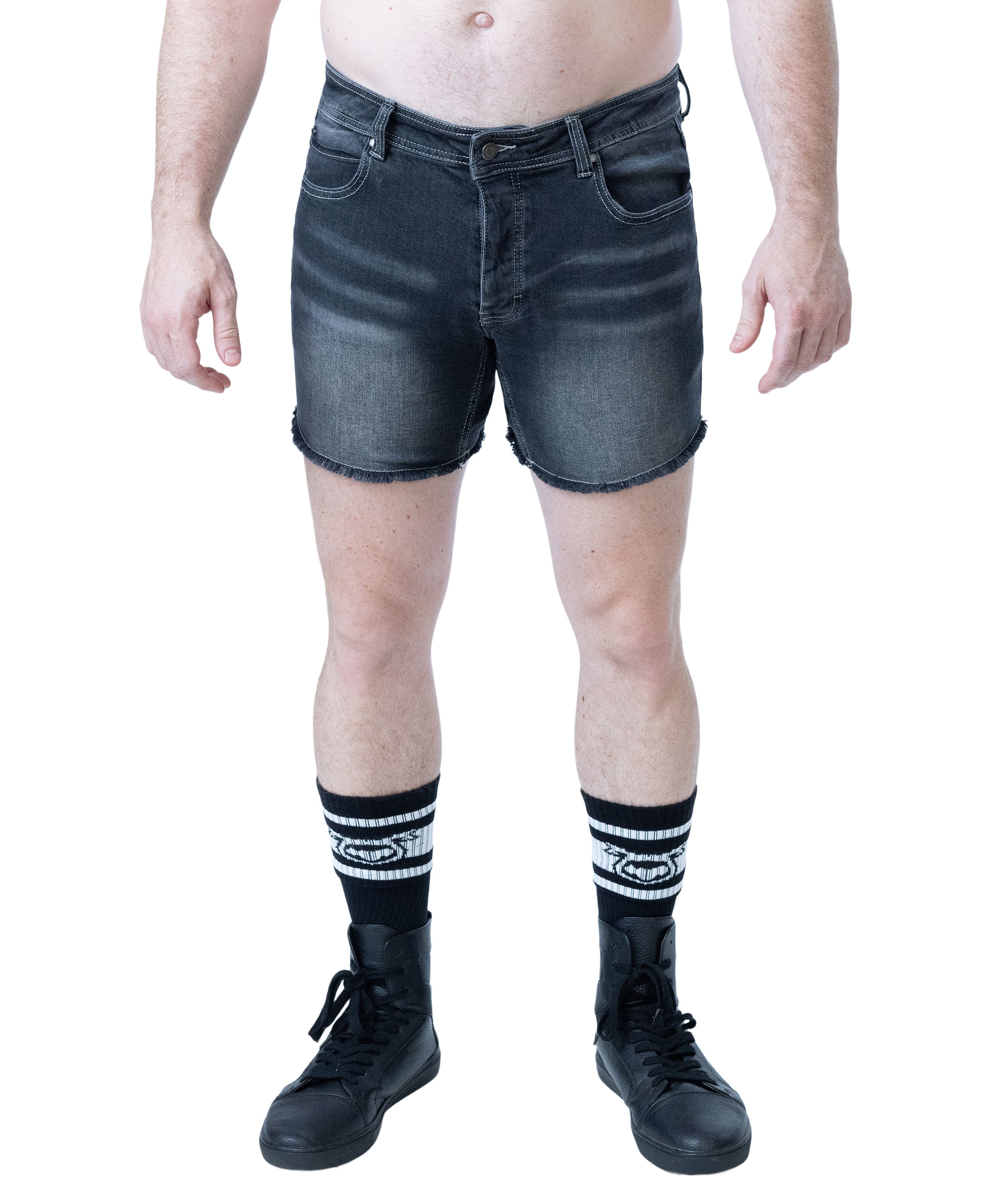 Quad Short - Distressed Grey