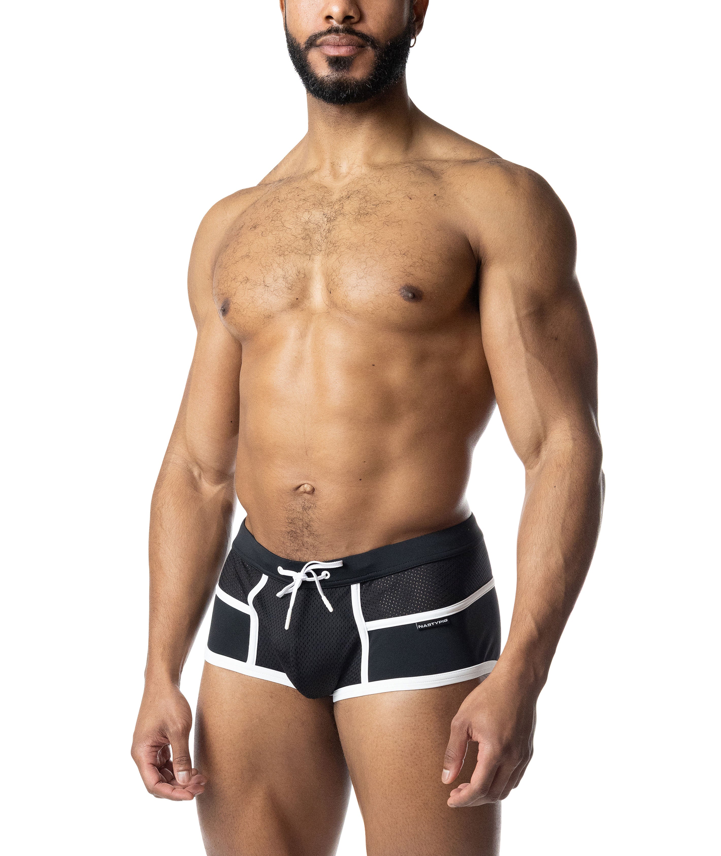Overlay Square Cut - Black/White