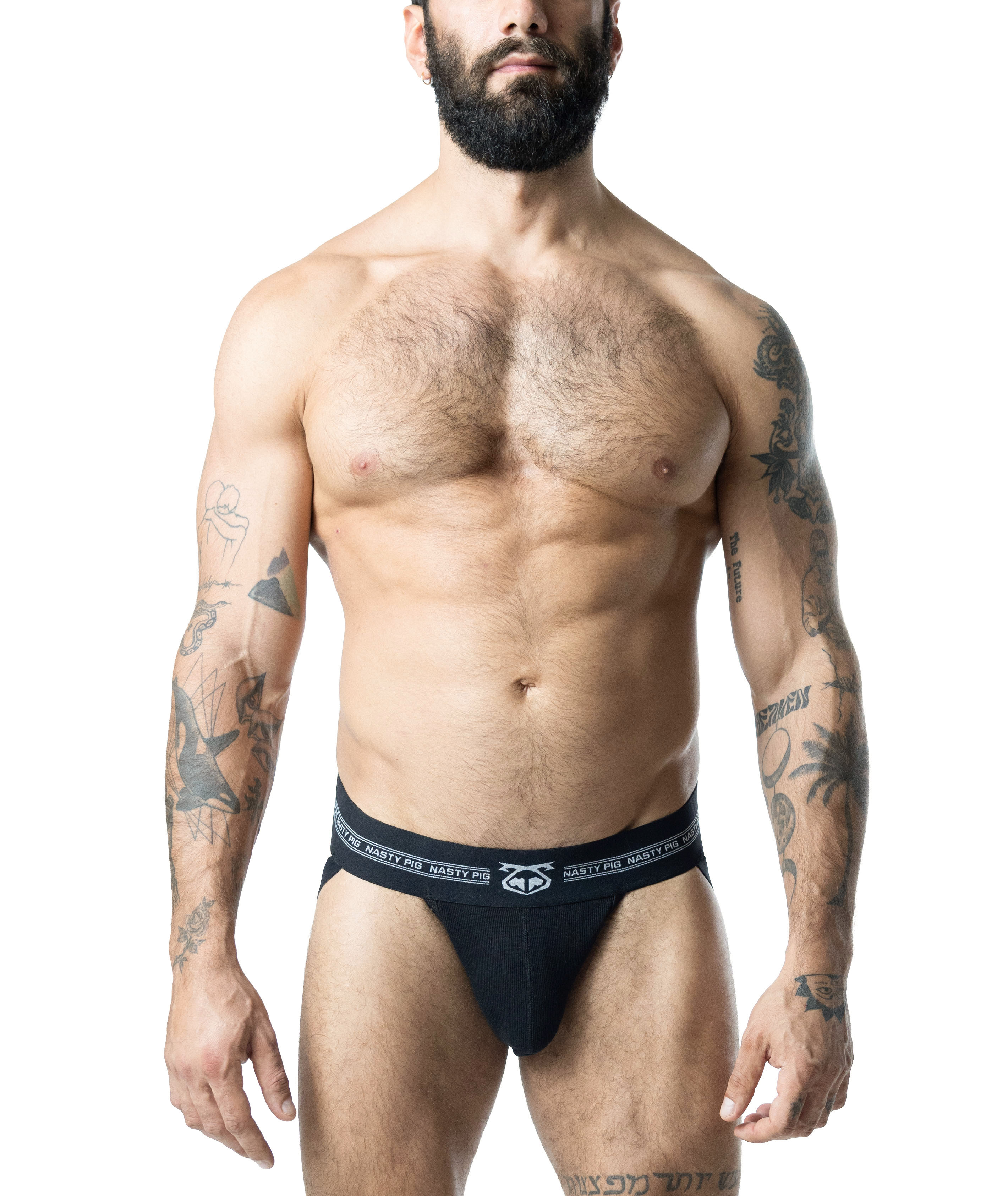 Core Jock Strap - Black/Grey