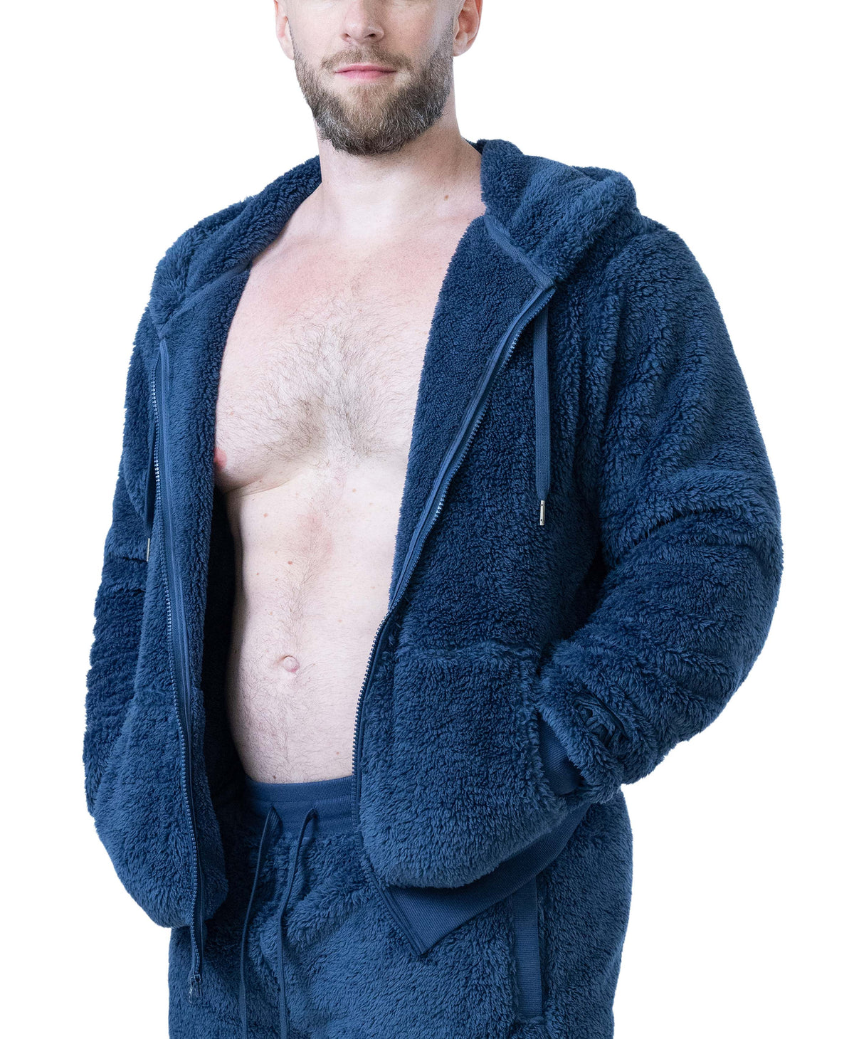 Teddy Hoodie 2.0 - Insignia Blue