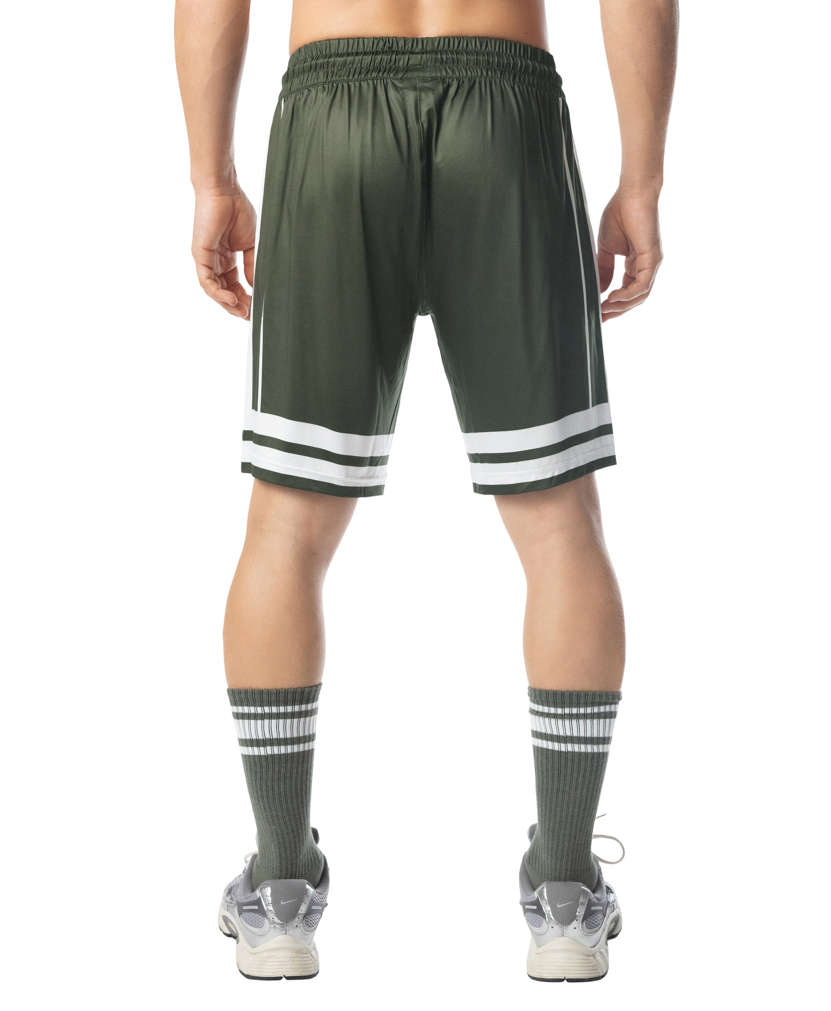 Goalkeeper Classic Short - Army Green/White