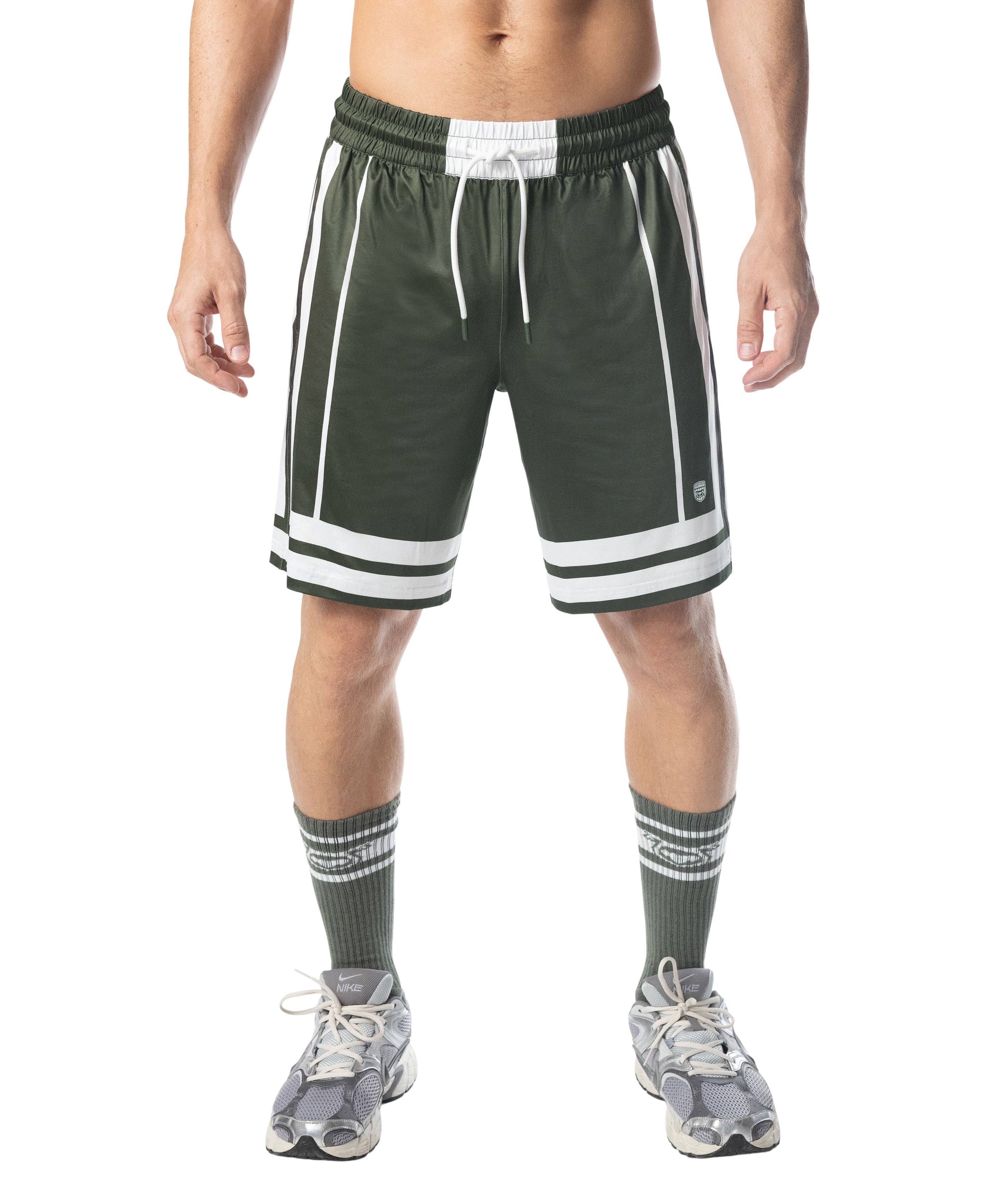 Goalkeeper Classic Short - Army Green/White