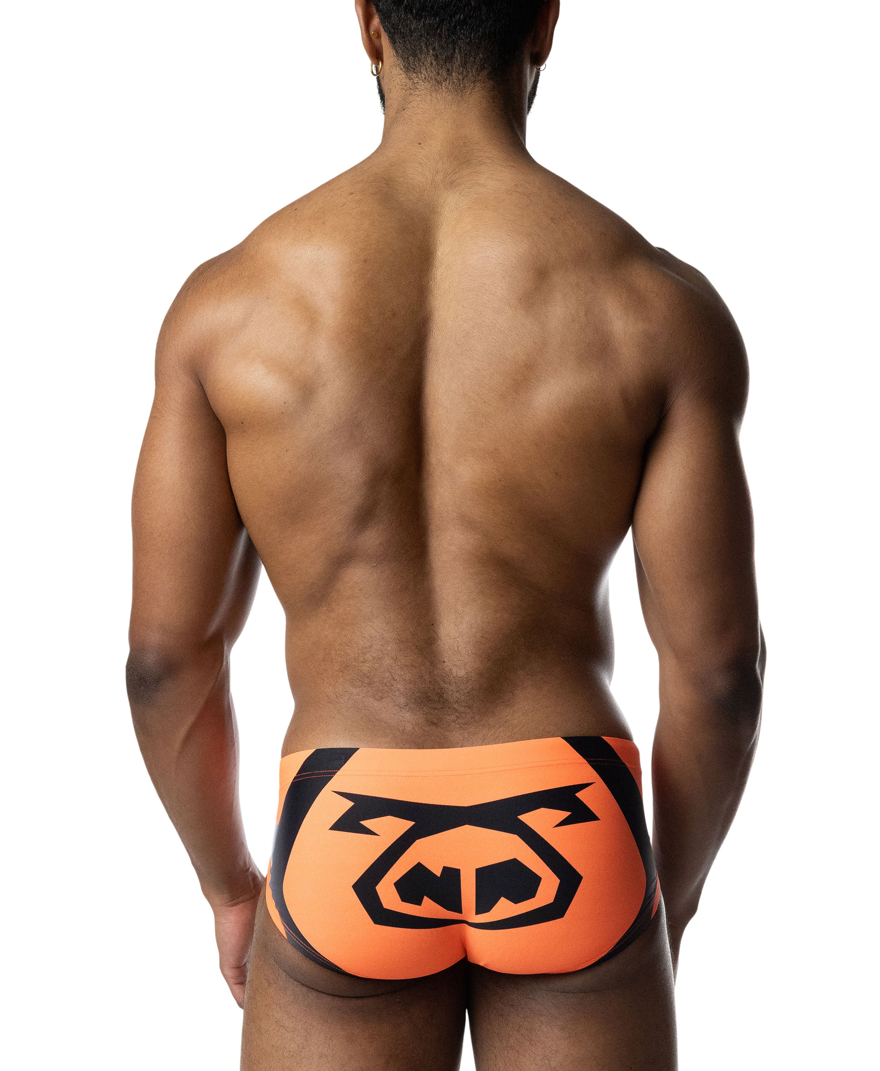 Hyper Bikini - Vibrant Orange/Black