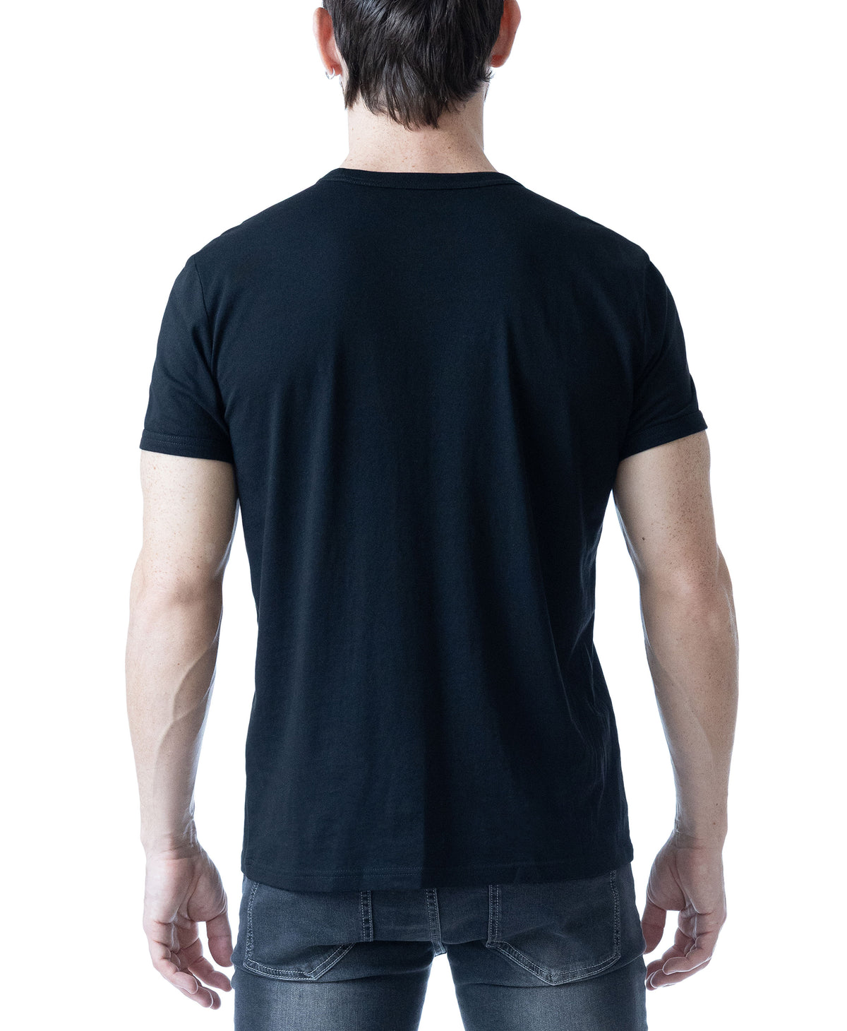 Induction Tee - Black/Cadmium Yellow