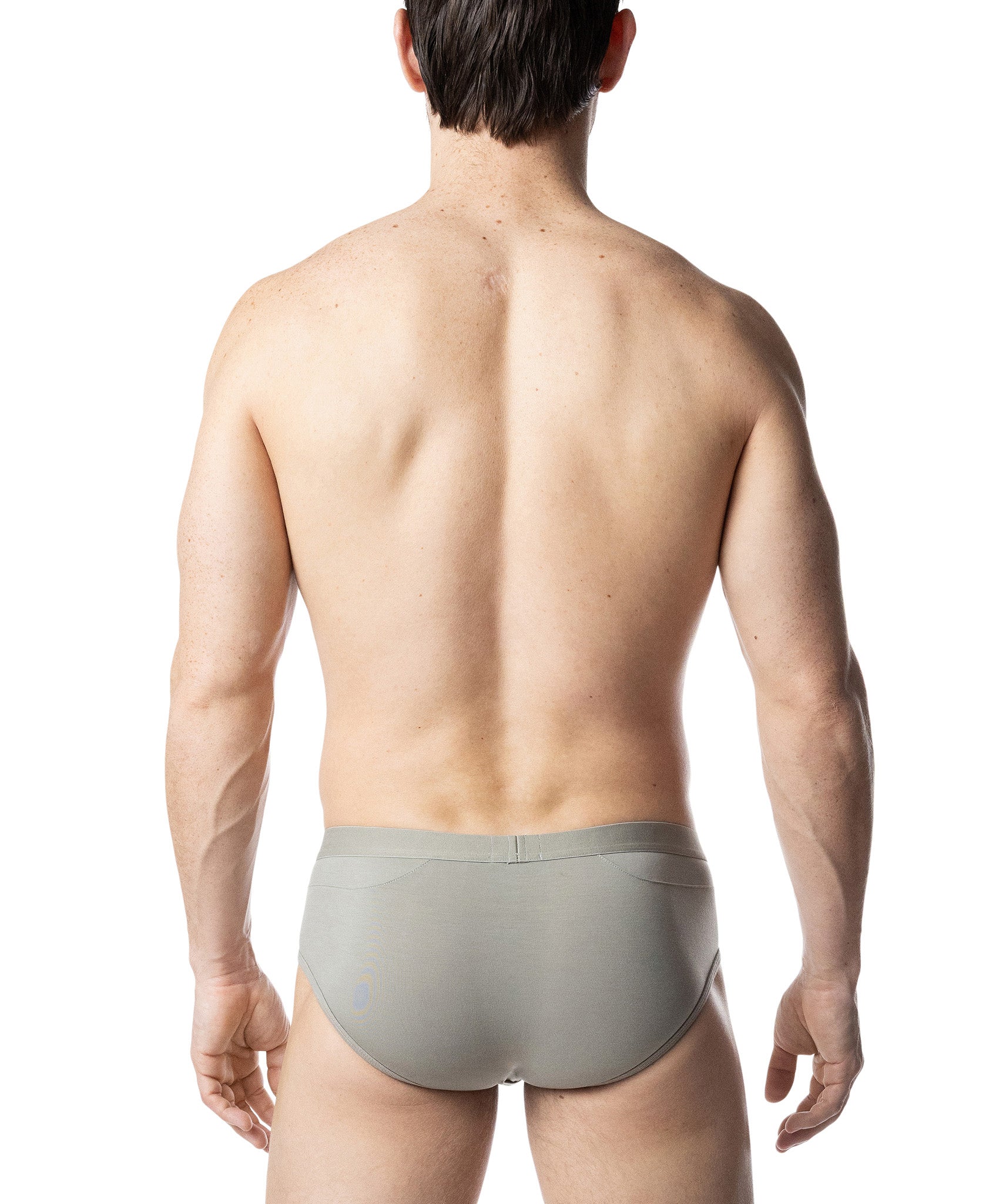 Indulge U-Front Brief - Sage Green